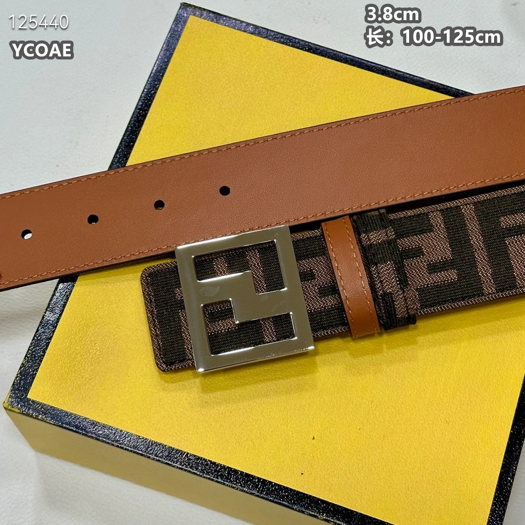 Fendi AAA Quality Belts For Men Soft 7620