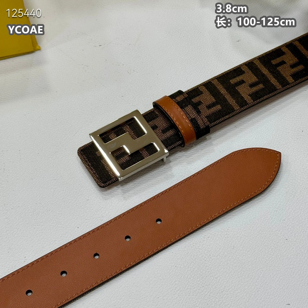 Fendi AAA Quality Belts For Men Soft 7620