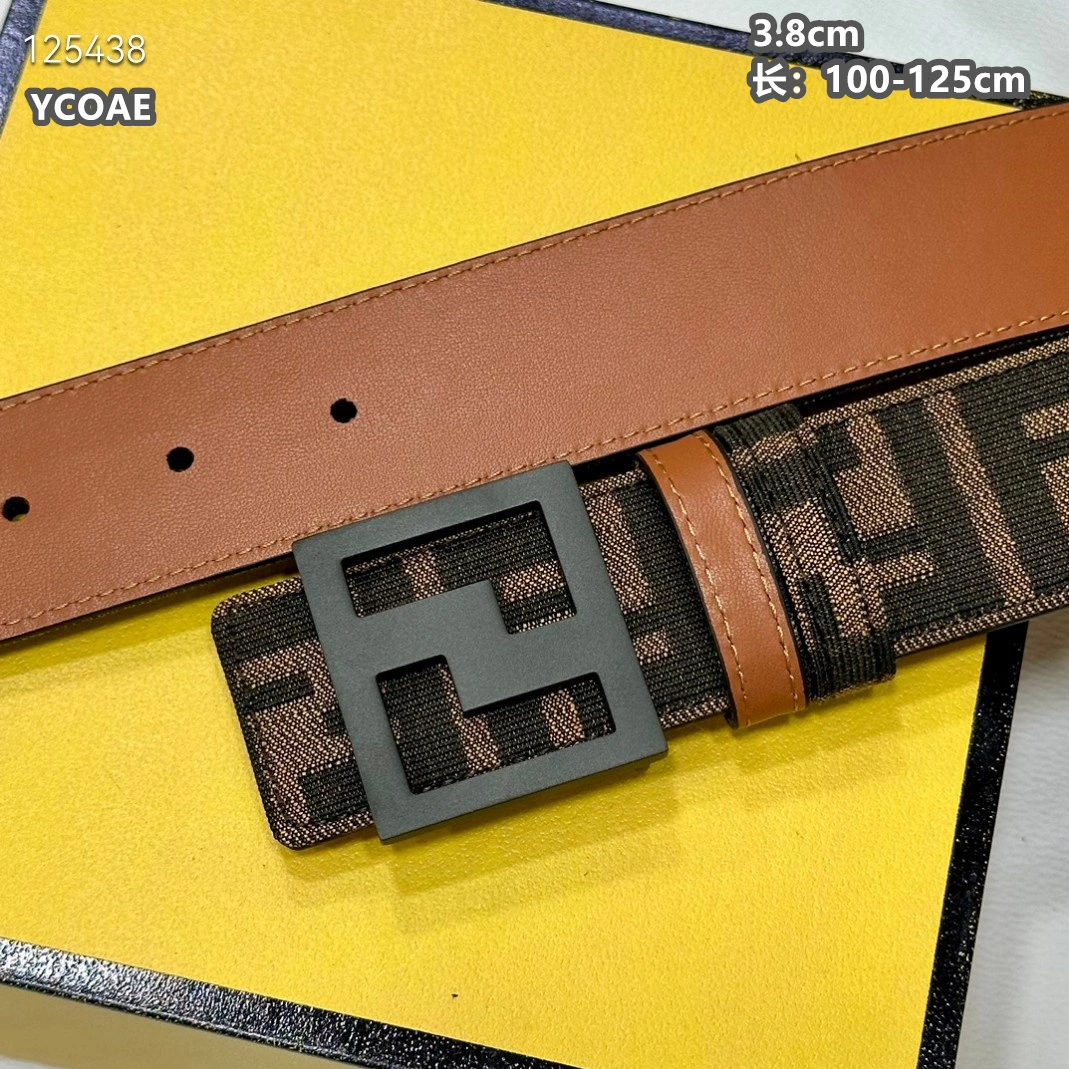 Fendi AAA Quality Belts For Men Soft 9409
