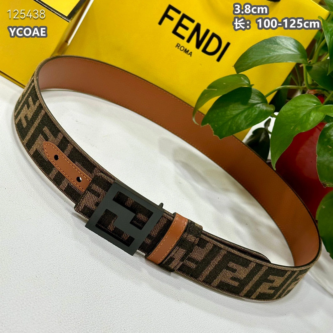 Fendi AAA Quality Belts For Men Soft 9409