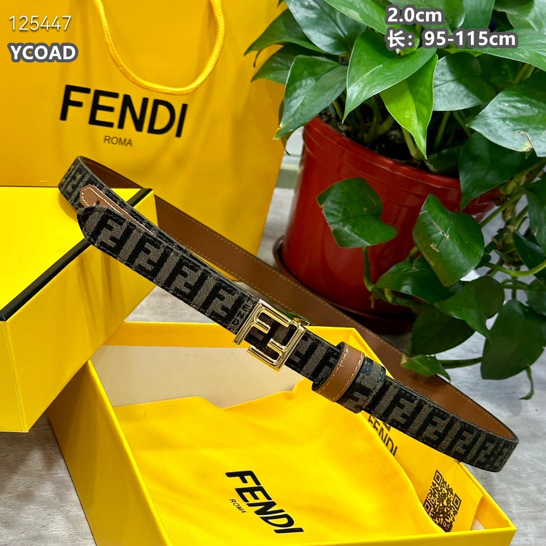 Fendi AAA Quality Belts For Women Efficient 9351