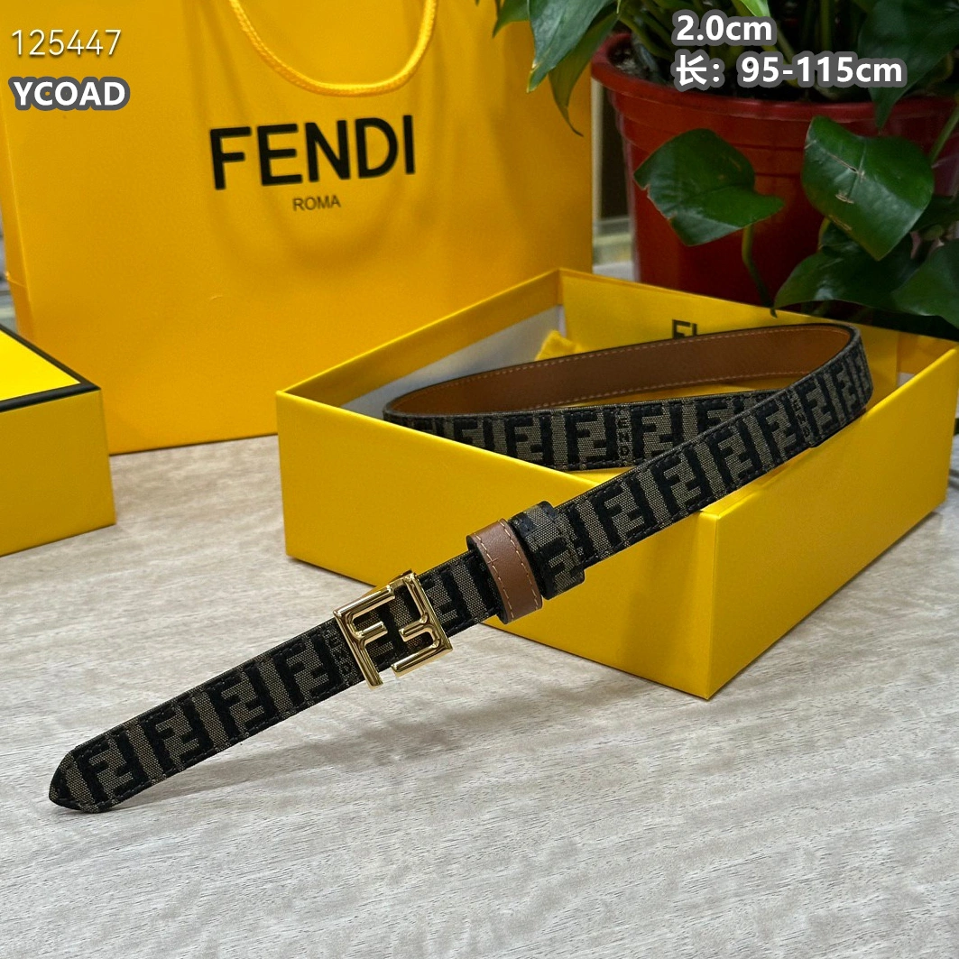 Fendi AAA Quality Belts For Women Efficient 9351