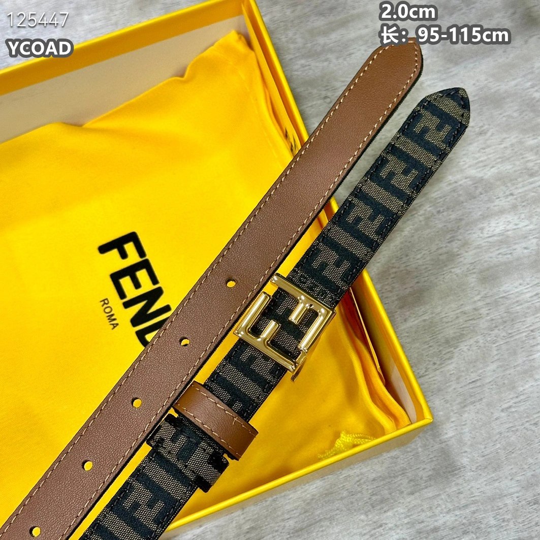 Fendi AAA Quality Belts For Women Efficient 9351