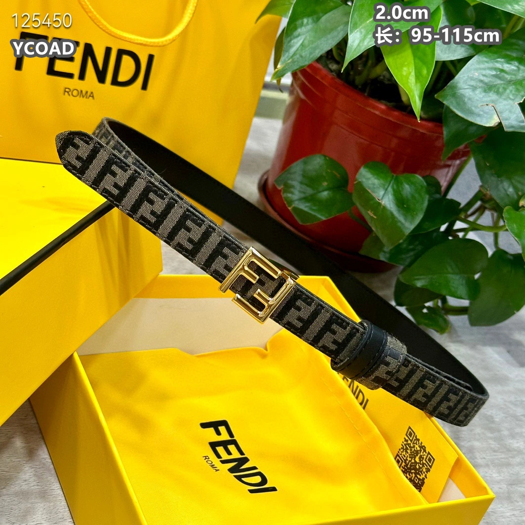 Fendi AAA Quality Belts For Women Refined 1400