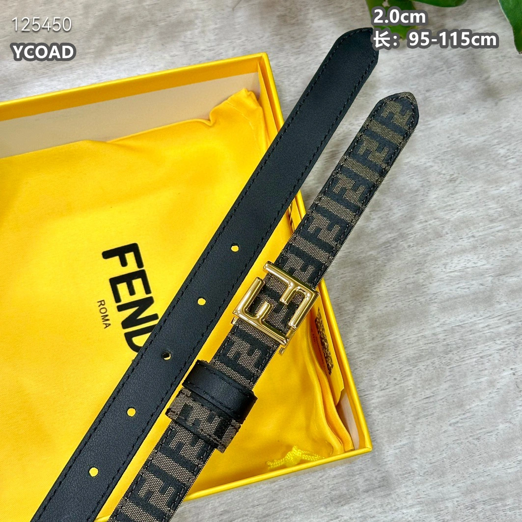 Fendi AAA Quality Belts For Women Refined 1400