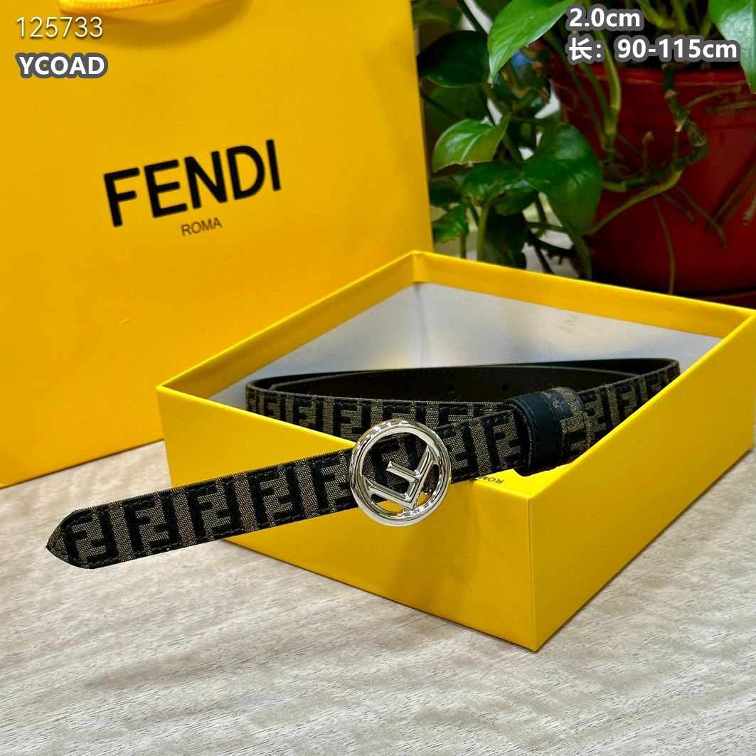 Fendi AAA Quality Belts For Women Soft 940