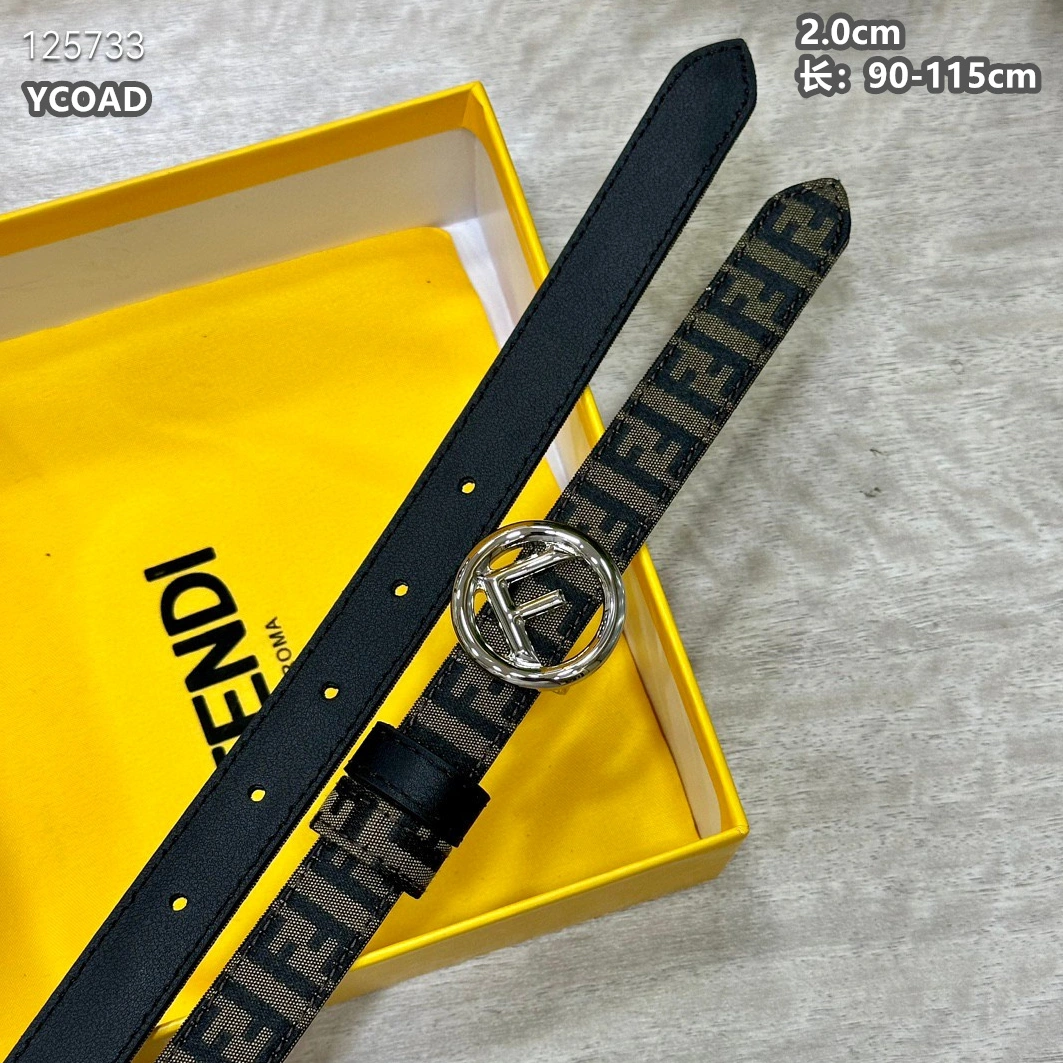 Fendi AAA Quality Belts For Women Soft 940