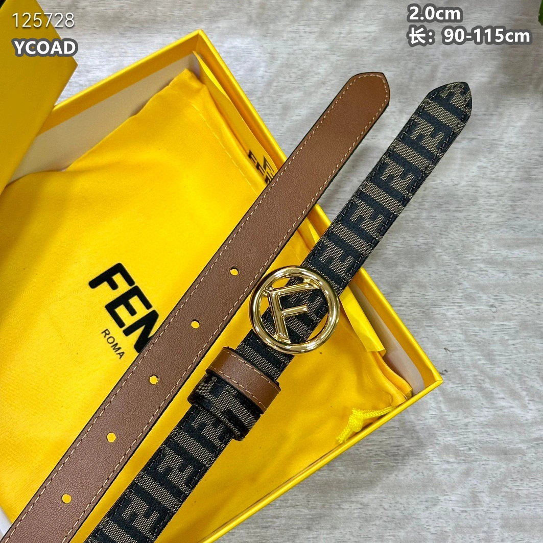 Fendi AAA Quality Belts For Women Trendy 5190