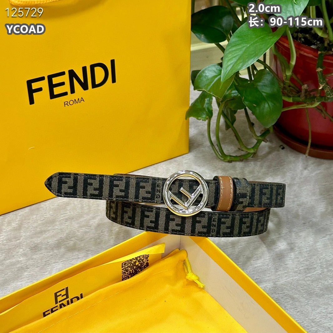 Fendi AAA Quality Belts For Women WellDesigned 3228