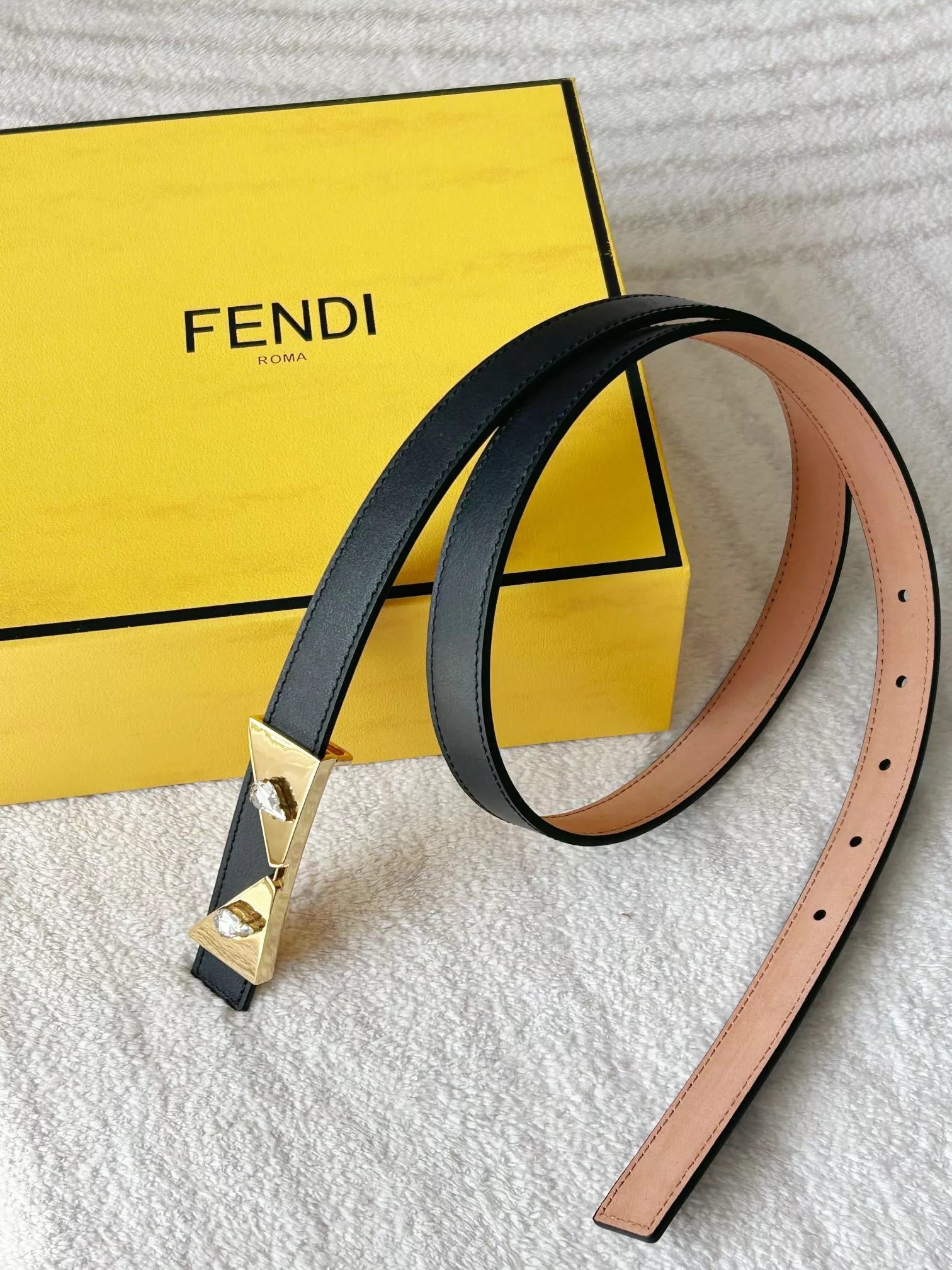 Fendi AAA Quality Belts In 2.0cm For Women Compact 7903