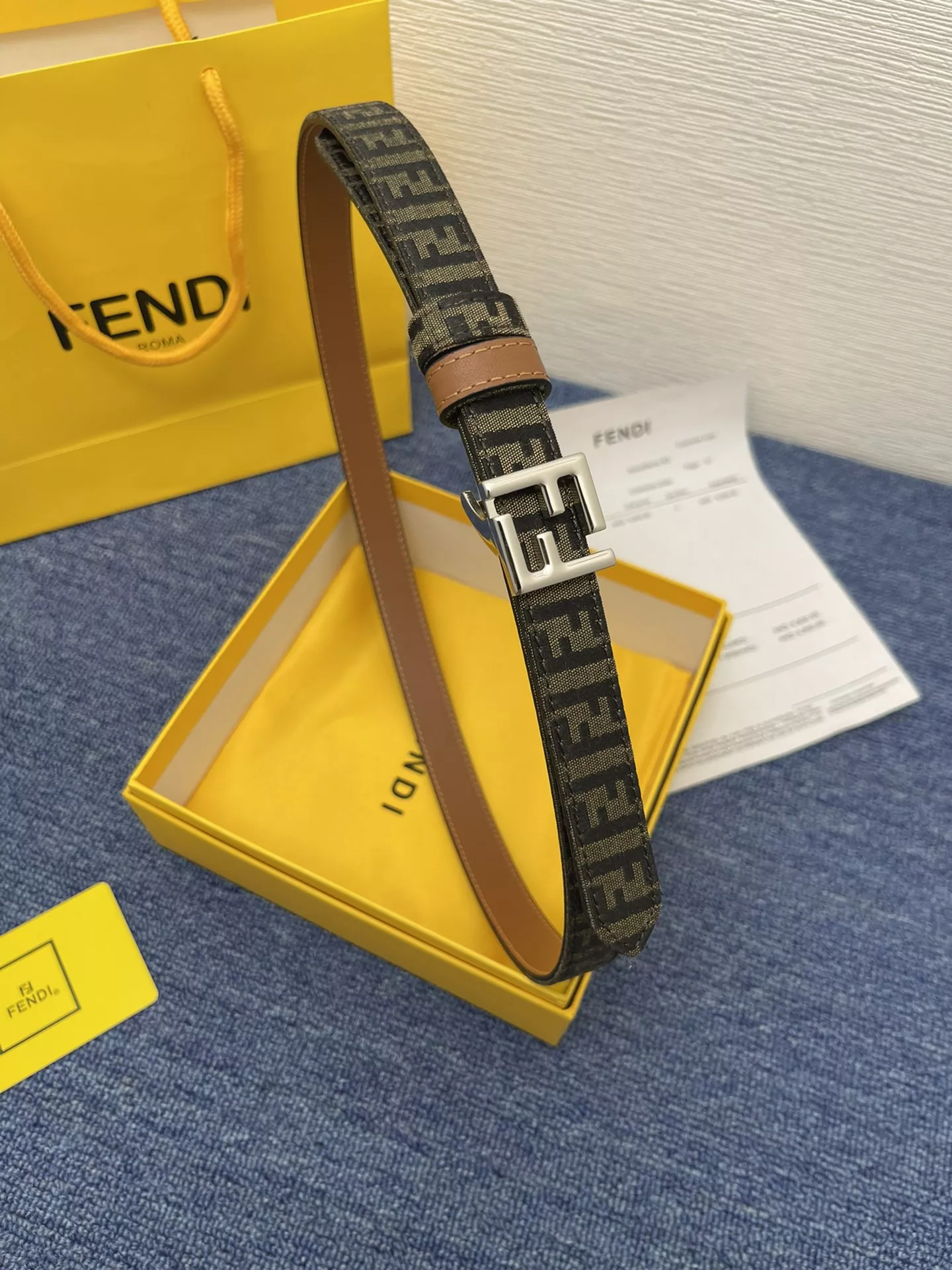 Fendi AAA Quality Belts In 2.0cm For Women Cozy 3538