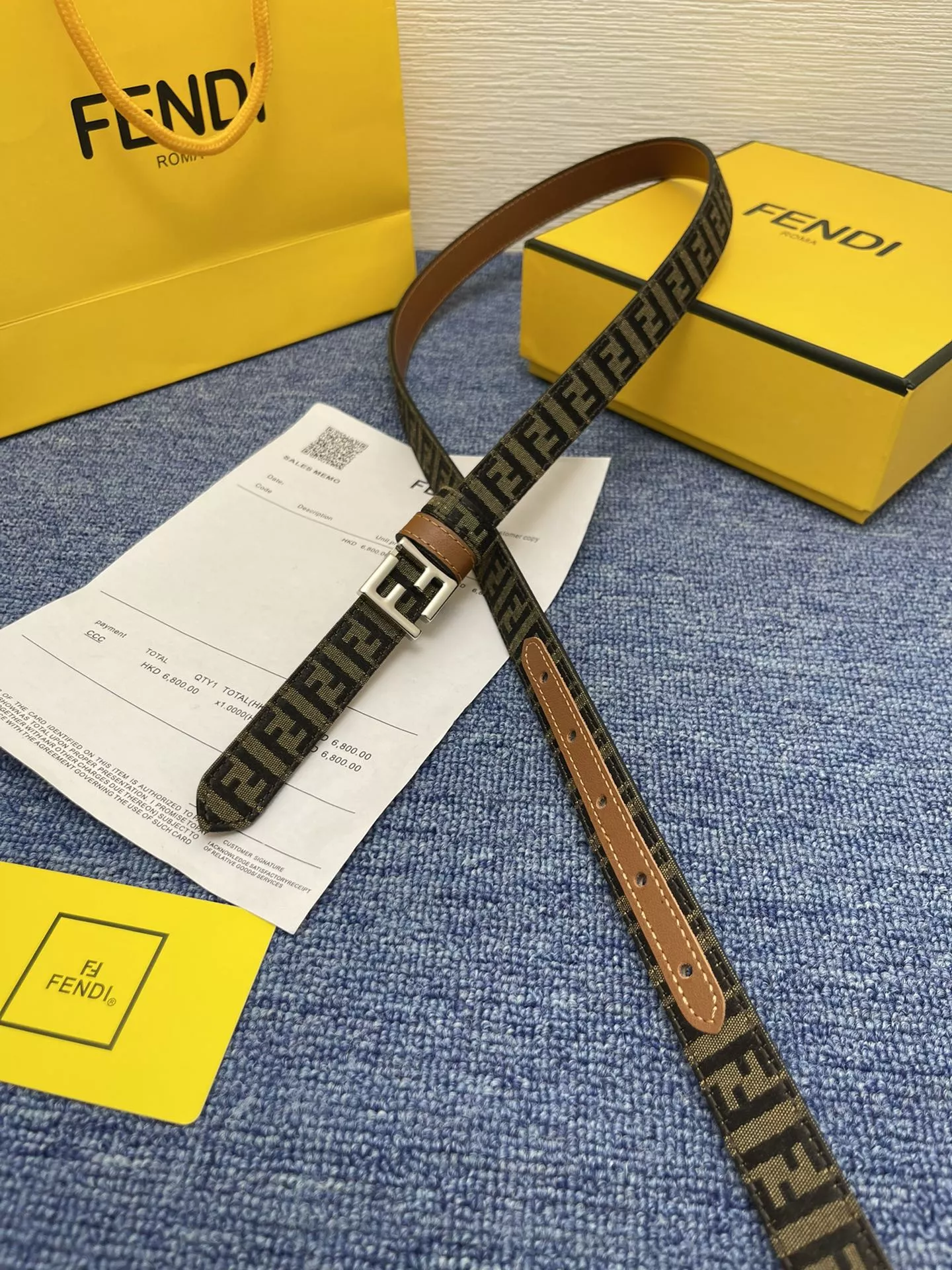 Fendi AAA Quality Belts In 2.0cm For Women Cozy 3538