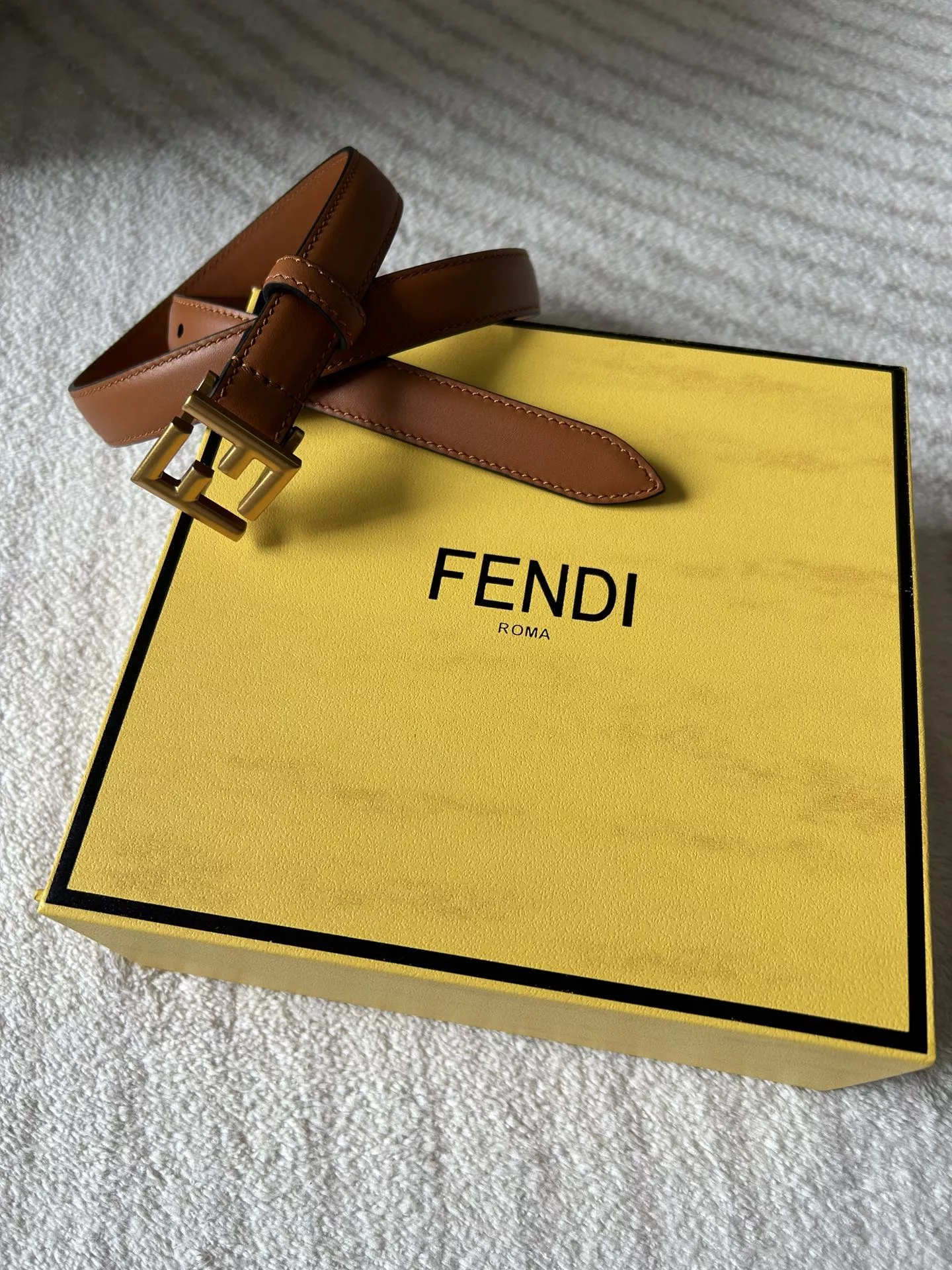 Fendi AAA Quality Belts In 2.0cm For Women ModernLook 4629