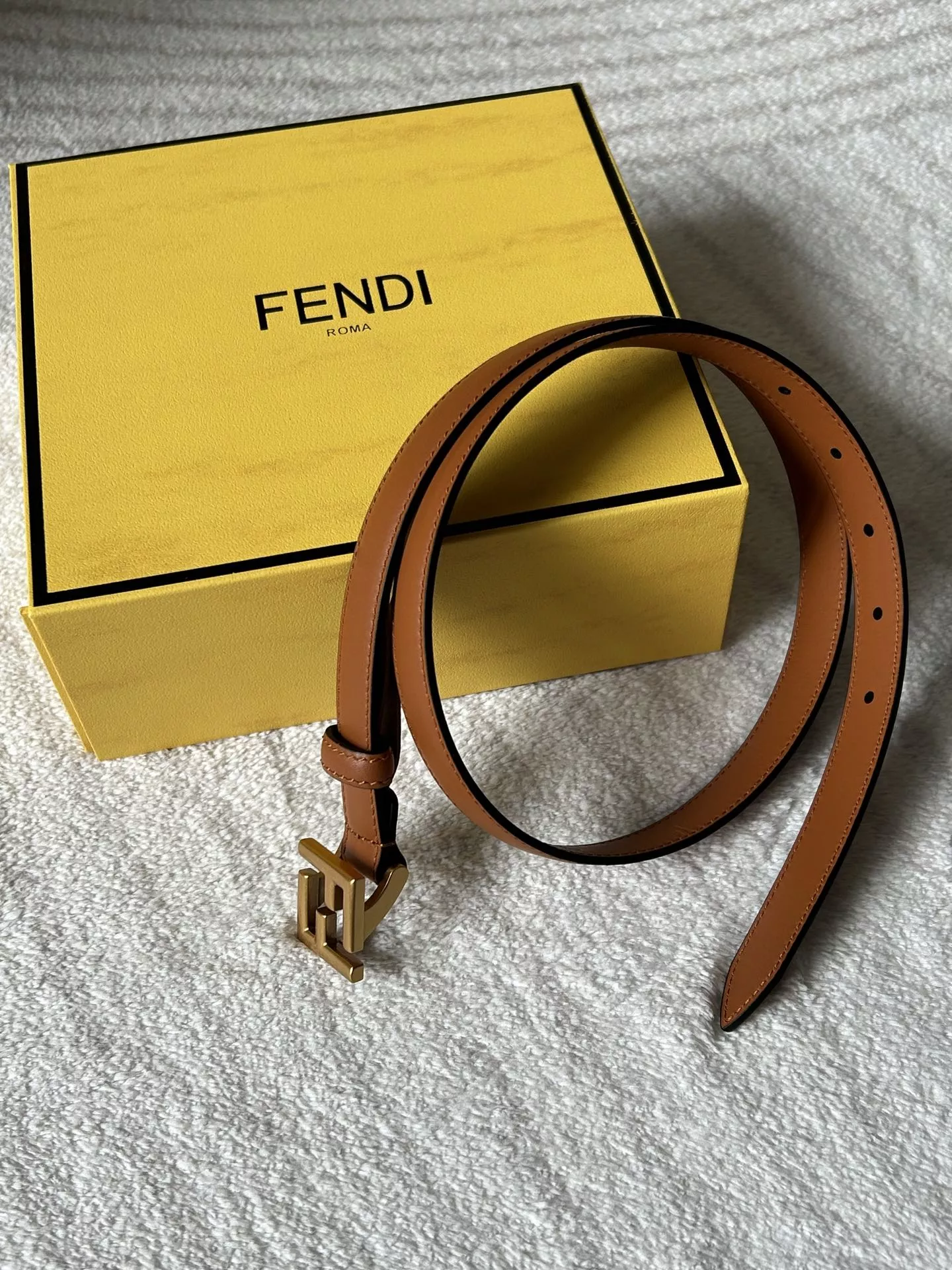 Fendi AAA Quality Belts In 2.0cm For Women ModernLook 4629