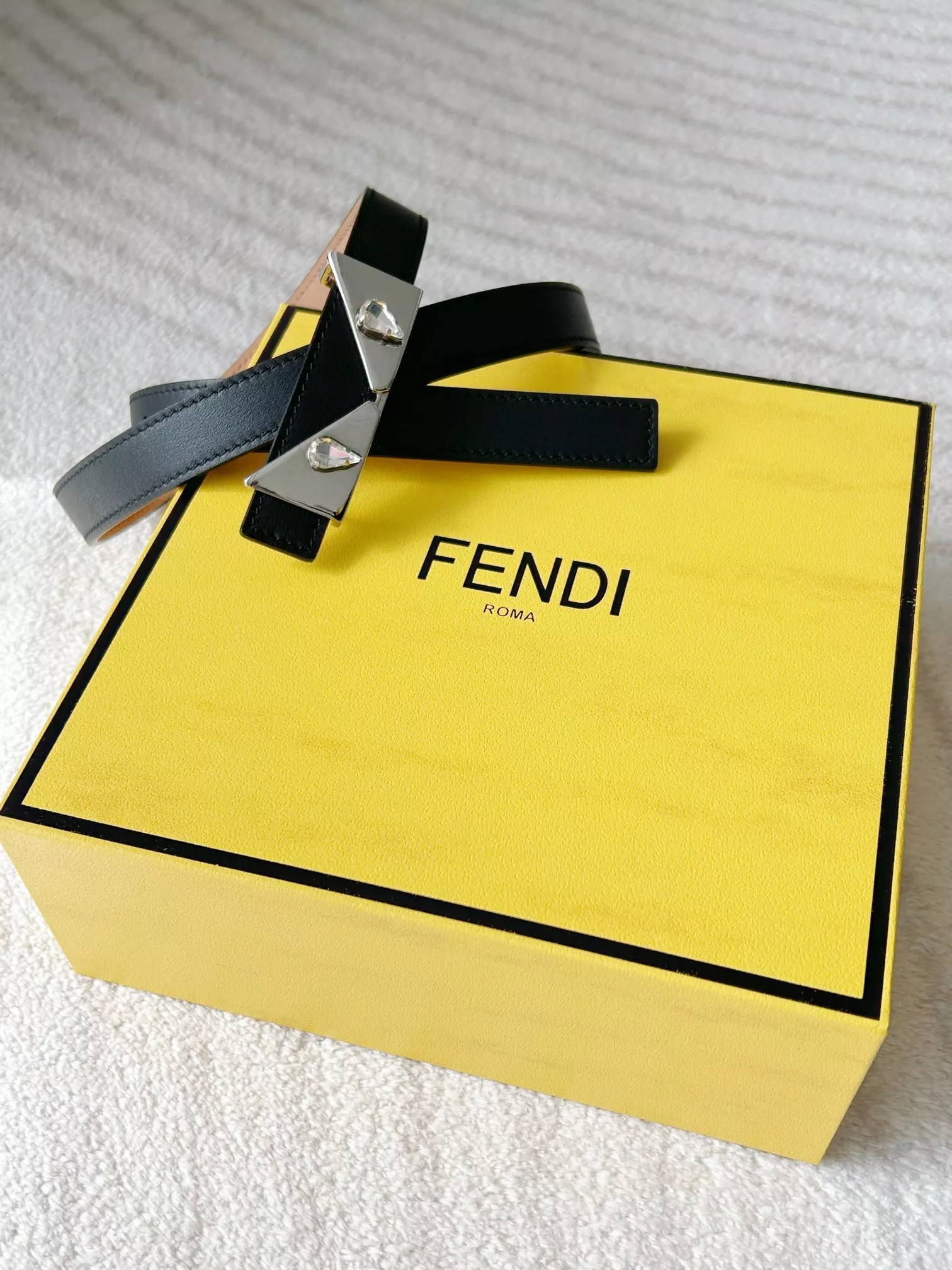 Fendi AAA Quality Belts In 2.0cm For Women Versatile 2016
