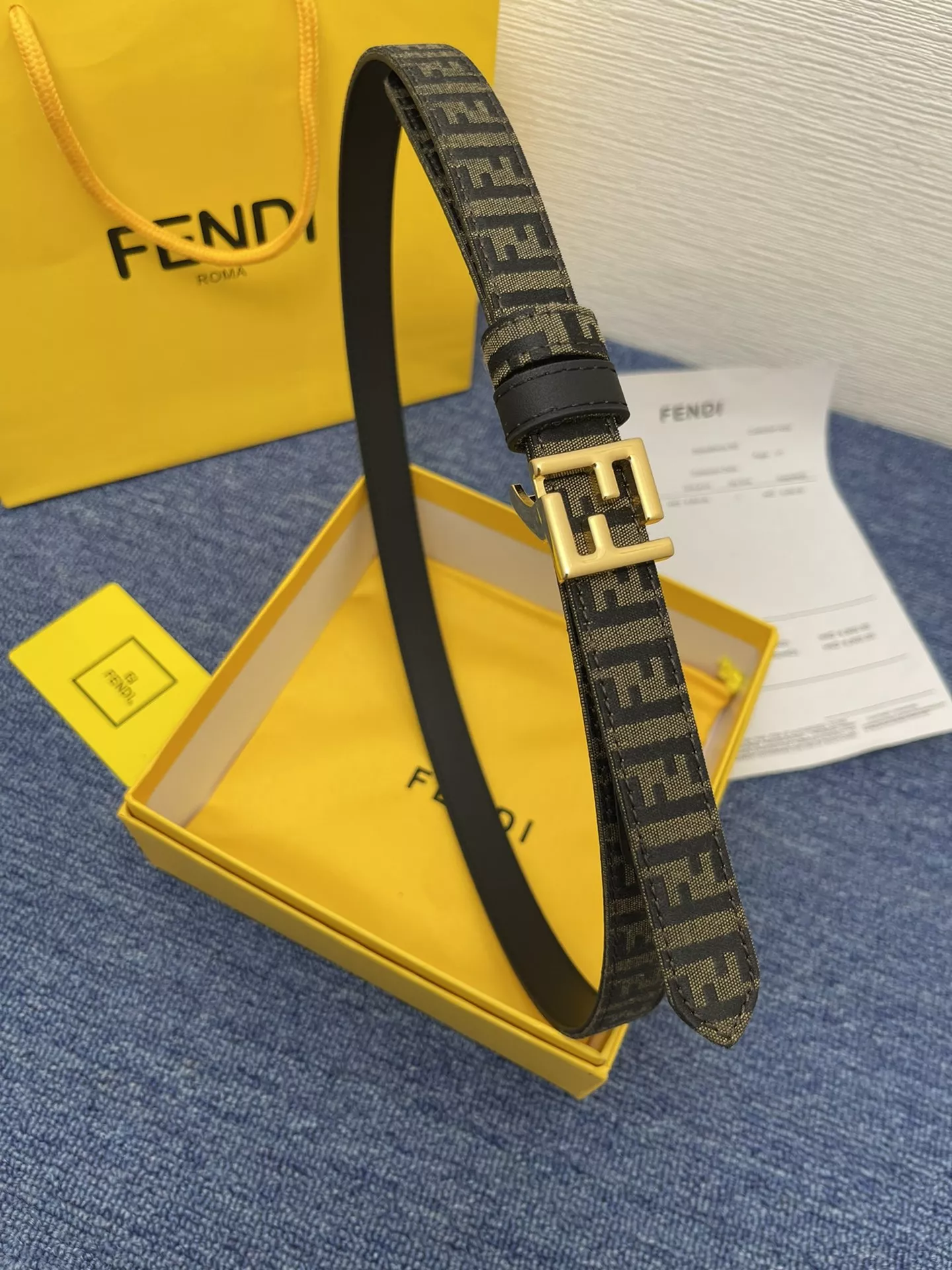 Fendi AAA Quality Belts In 2.0cm For Women WellDesigned 6969