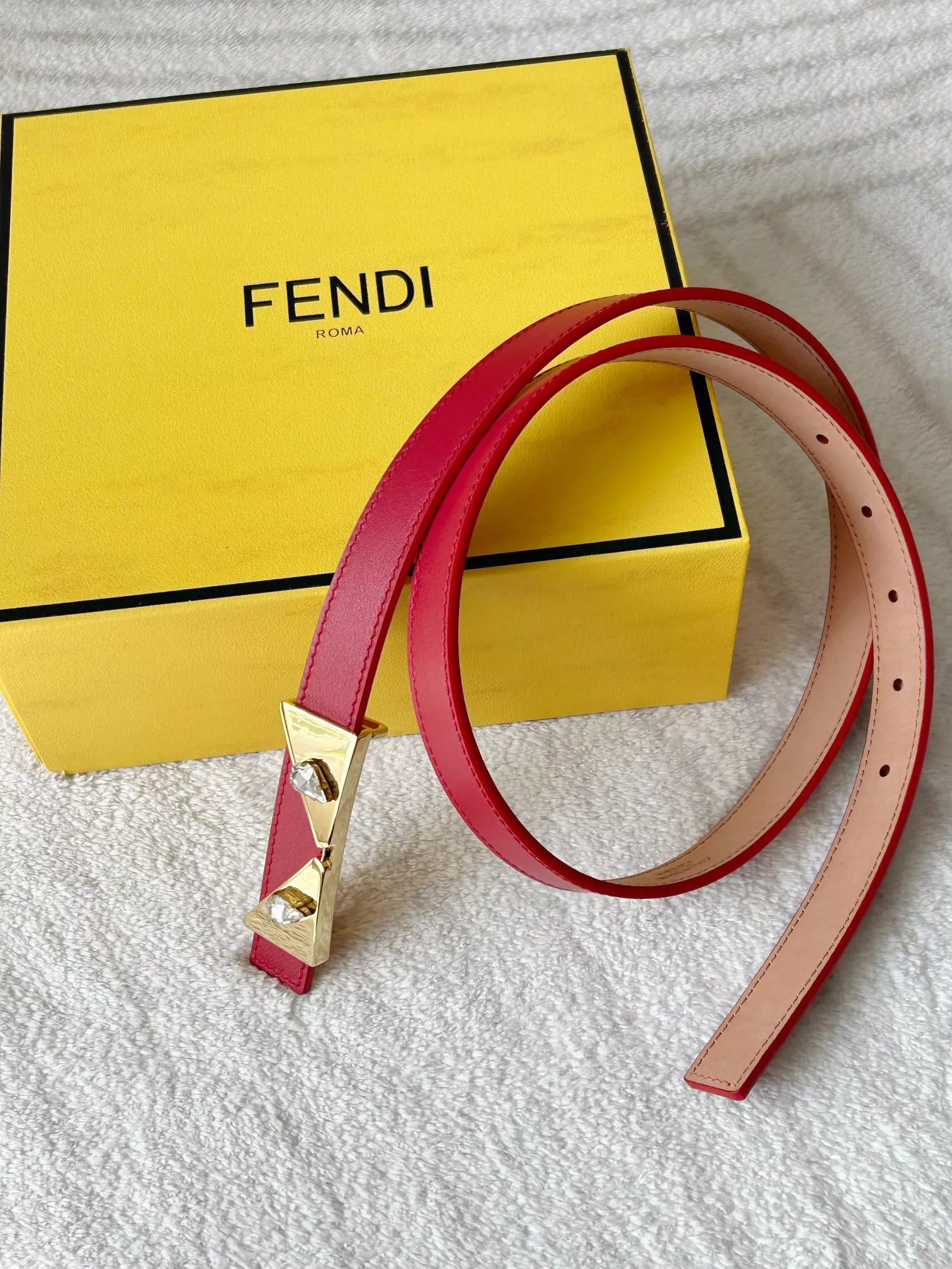 Fendi AAA Quality Belts In 2.0cm For Women WellDesigned 8638