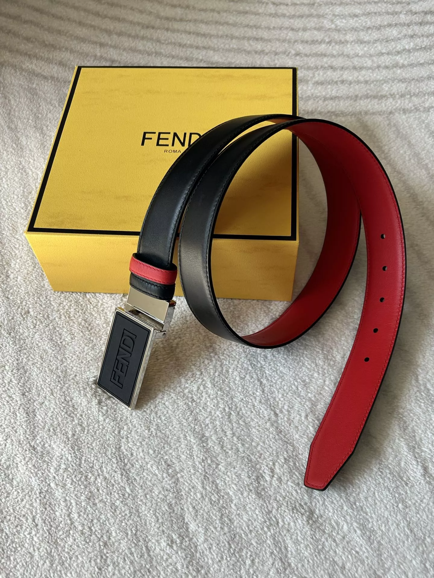 Fendi AAA Quality Belts In 3.5cm For Men Durable 3742