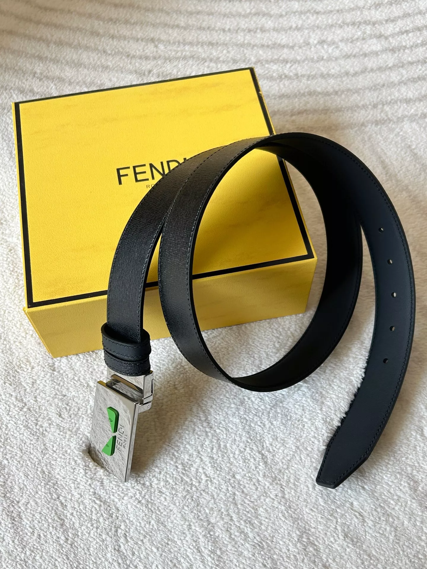 Fendi AAA Quality Belts In 3.5cm For Men Durable 5204