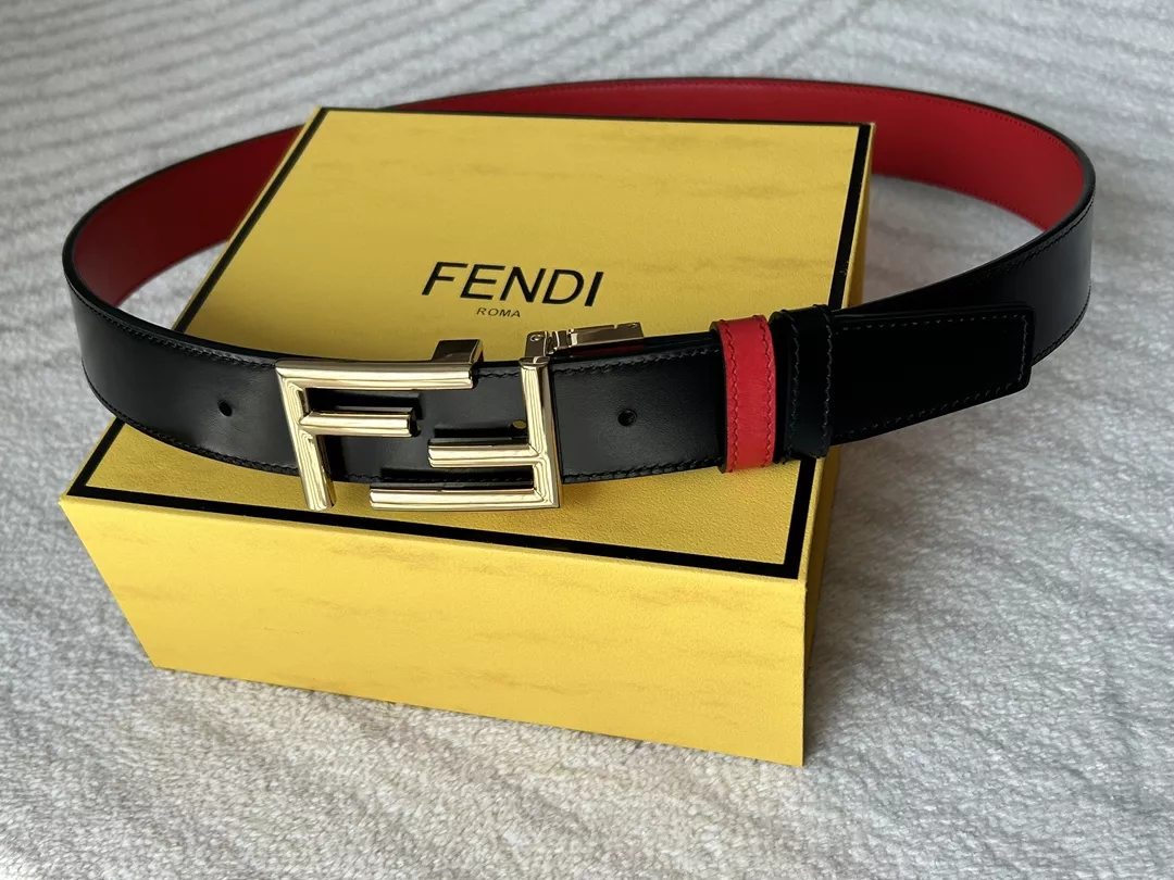 Fendi AAA Quality Belts In 3.5cm For Men GoAnywhere 9612