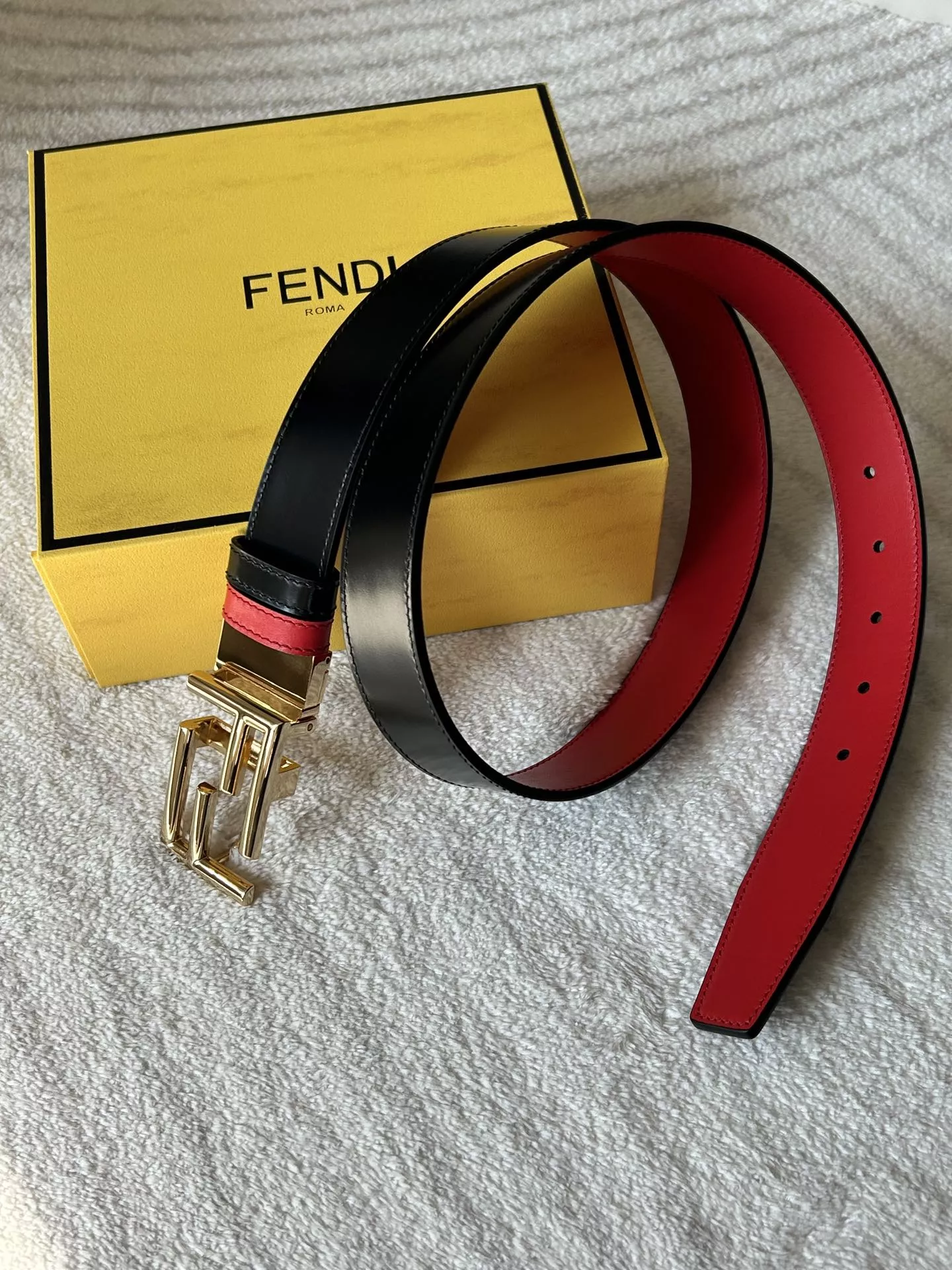 Fendi AAA Quality Belts In 3.5cm For Men GoAnywhere 9612
