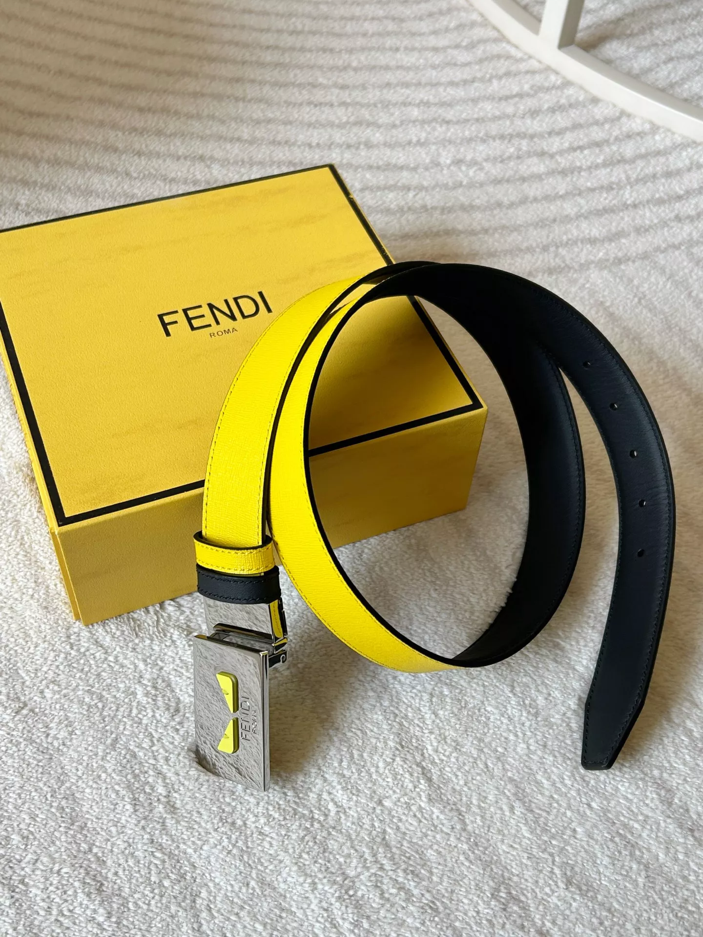 Fendi AAA Quality Belts In 3.5cm For Men StreetReady 7535