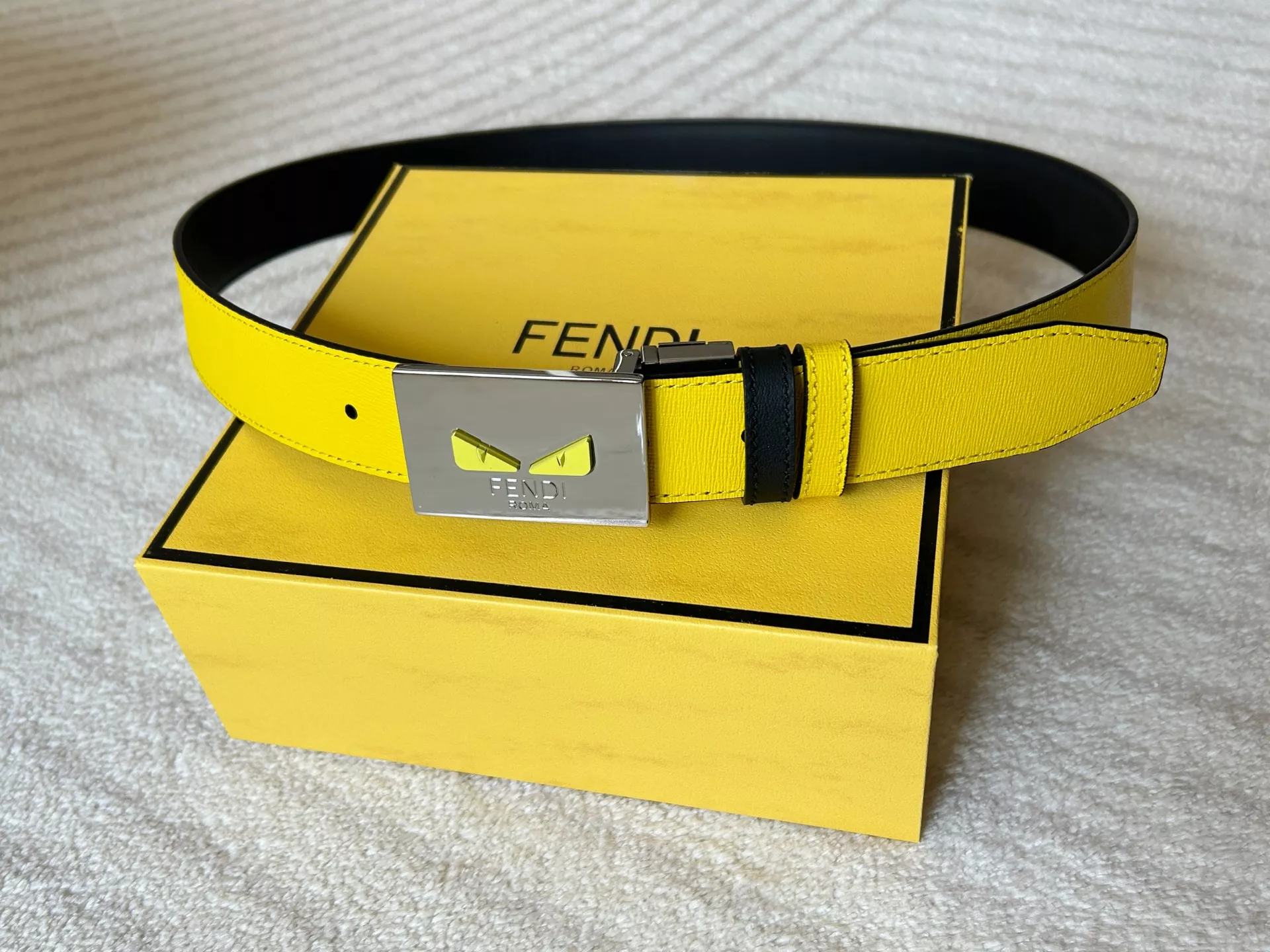 Fendi AAA Quality Belts In 3.5cm For Men StreetReady 7535