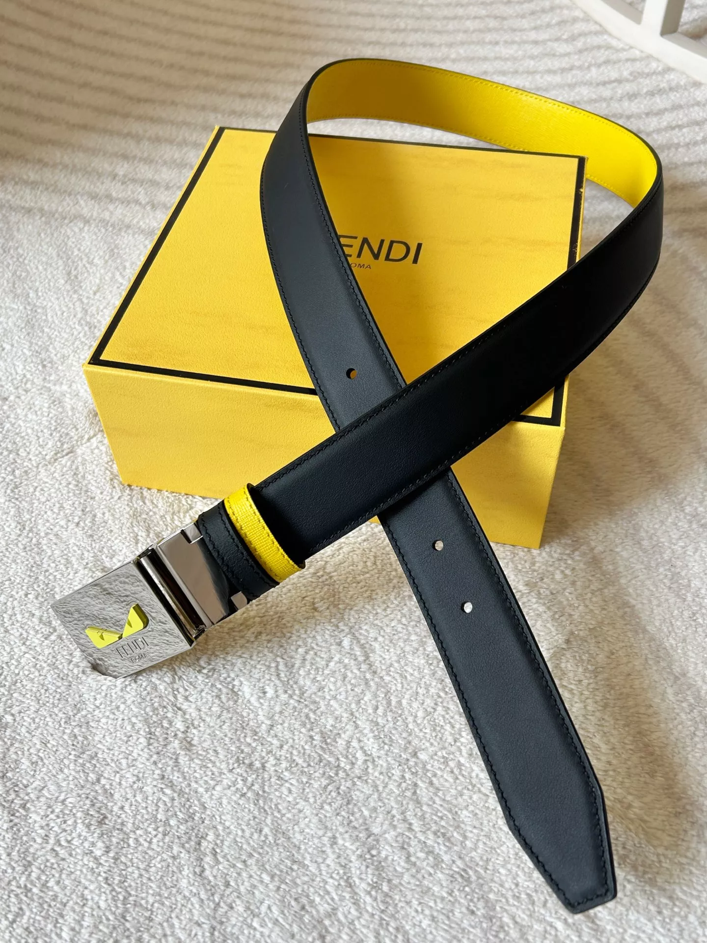 Fendi AAA Quality Belts In 3.5cm For Men StreetReady 7535
