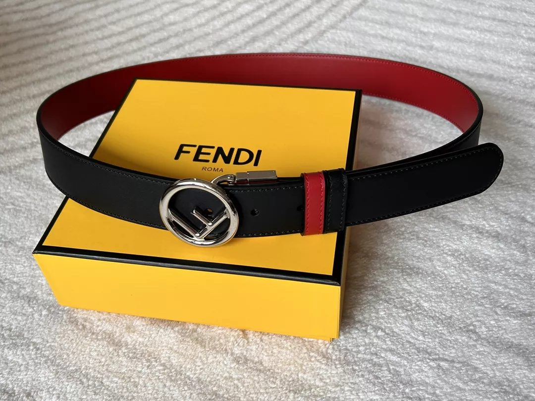 Fendi AAA Quality Belts In 3.5cm For Men Timeless 3234