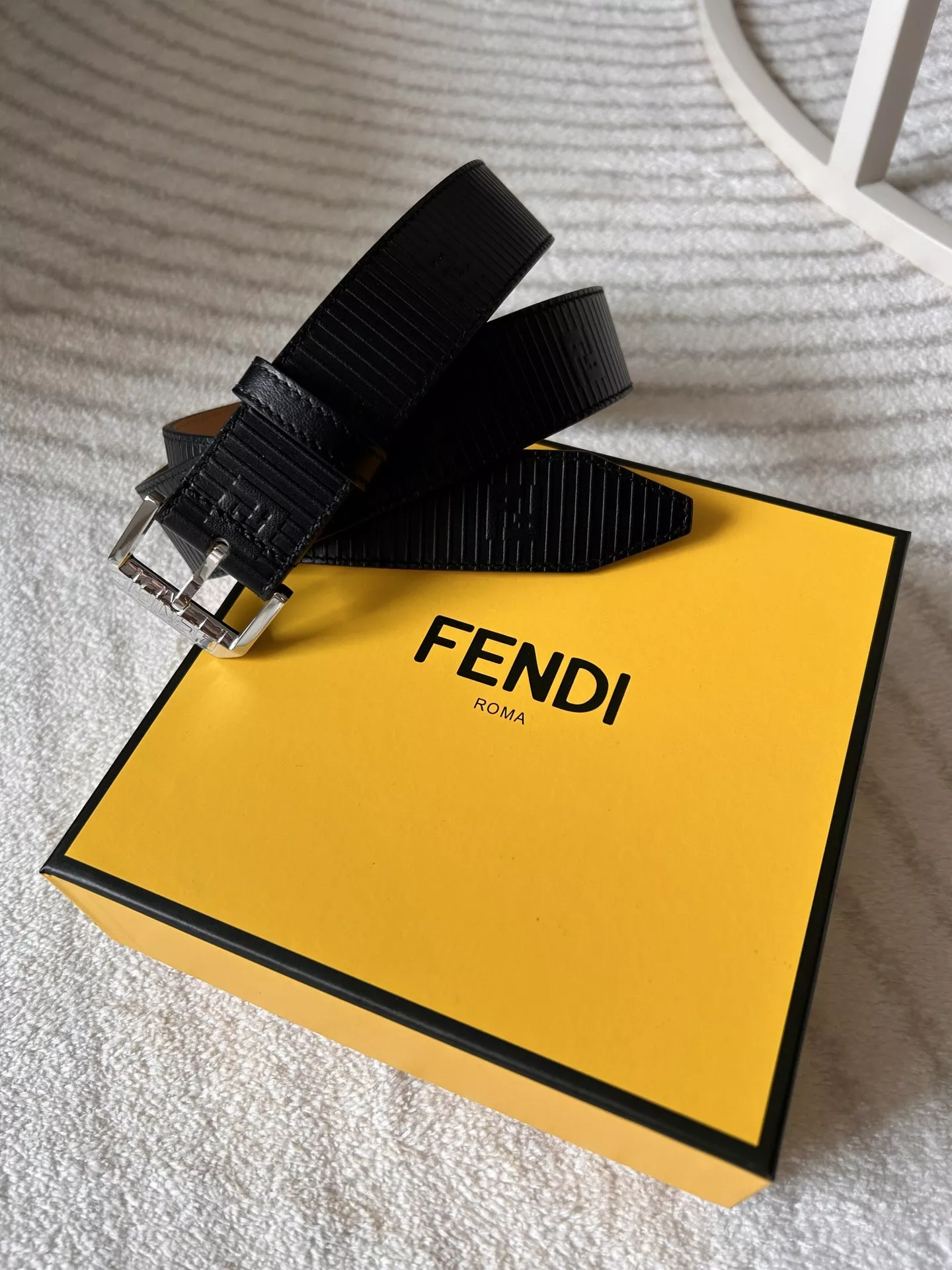 Fendi AAA Quality Belts In 3.5cm For Unisex Compact 6552