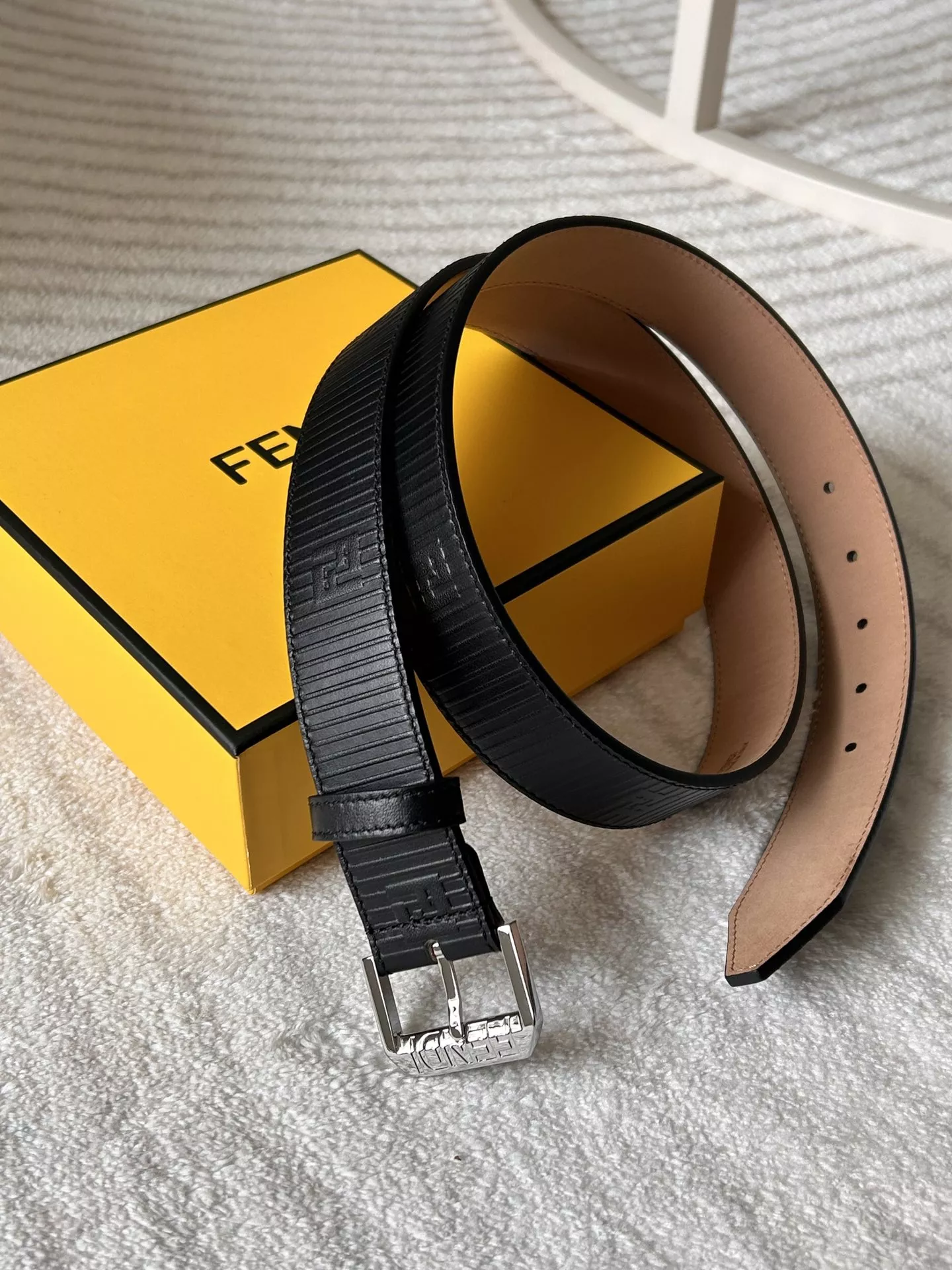 Fendi AAA Quality Belts In 3.5cm For Unisex Compact 6552