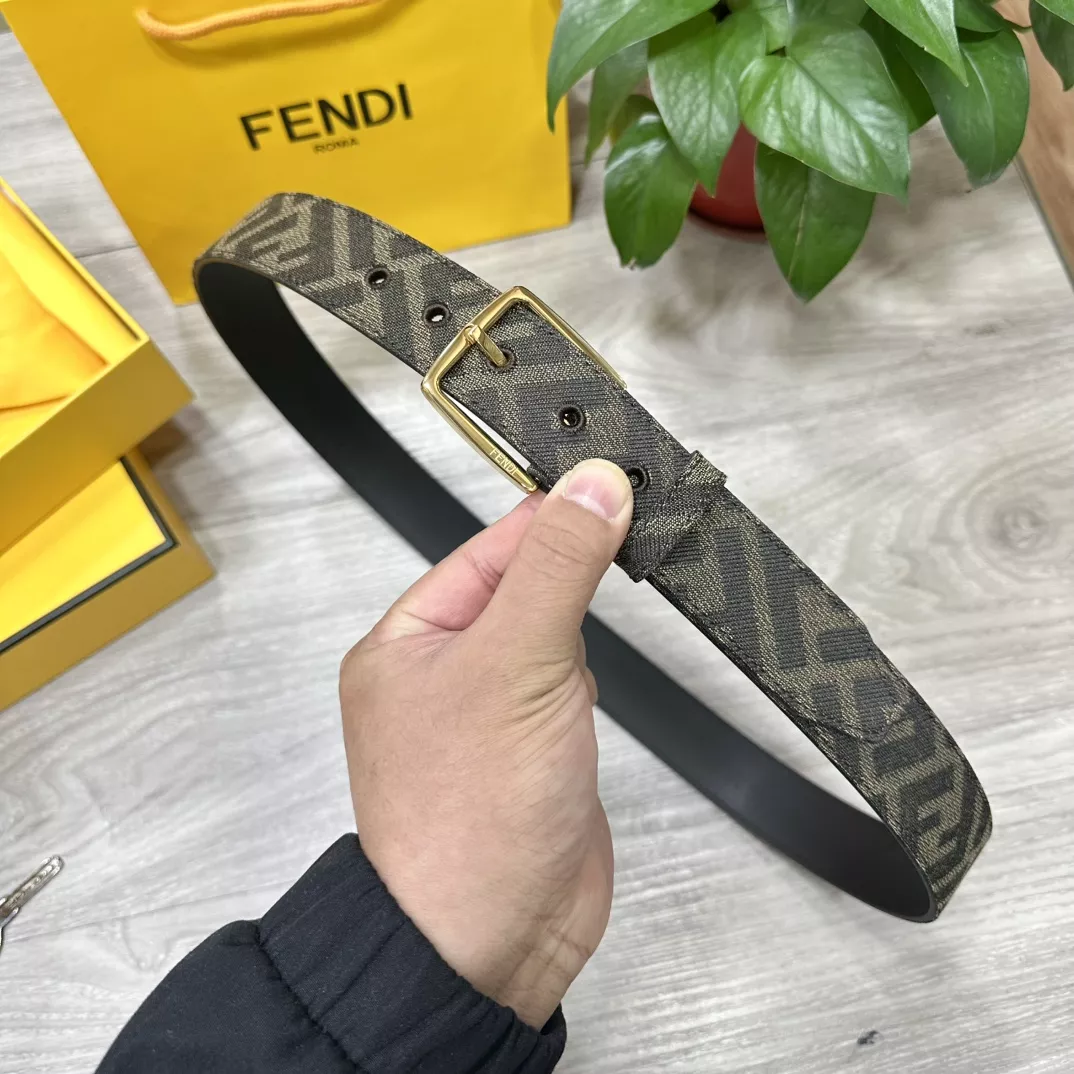 Fendi AAA Quality Belts In 3.5cm For Unisex Durable 1544