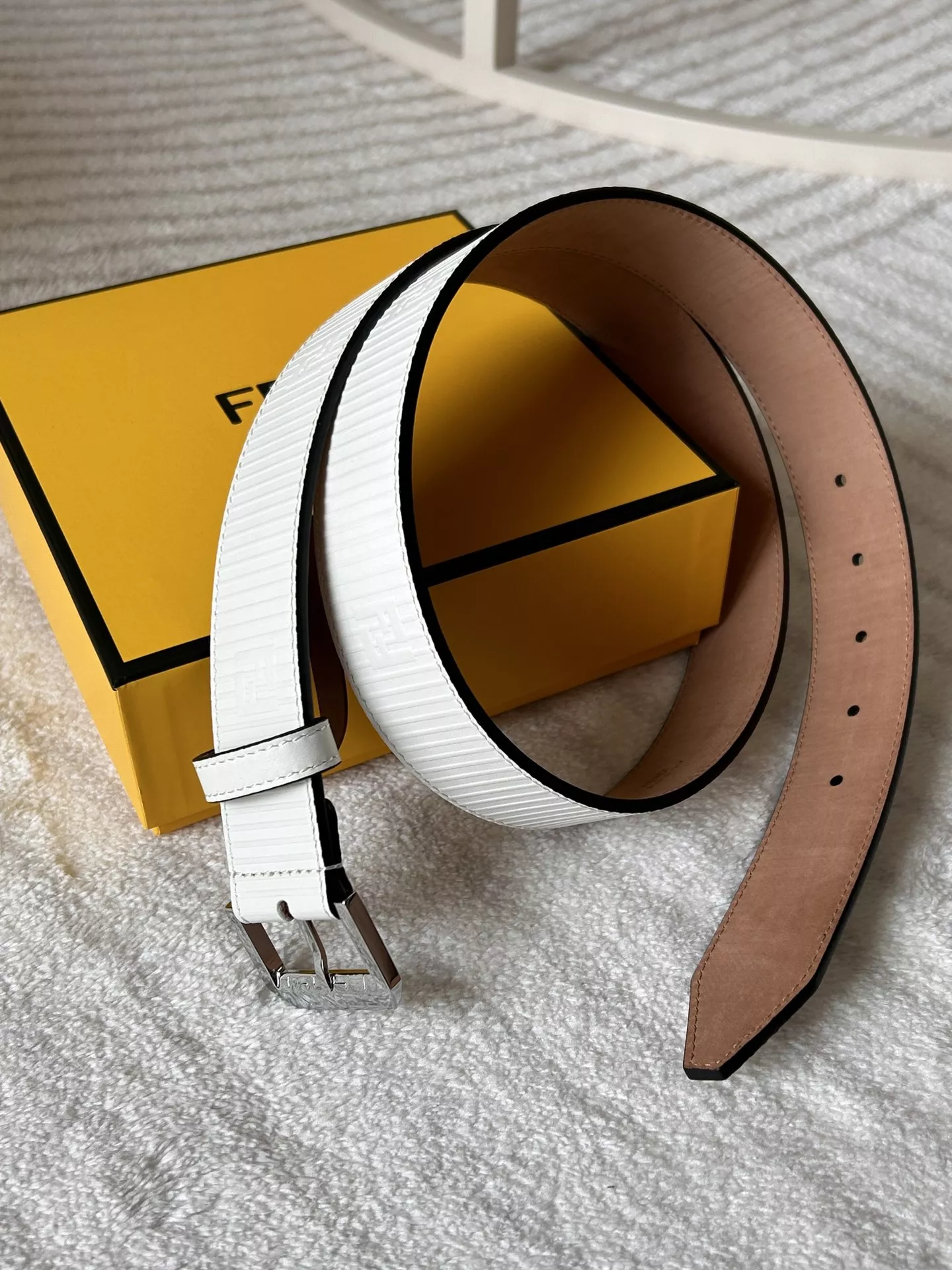Fendi AAA Quality Belts In 3.5cm For Unisex Sophisticated 1659