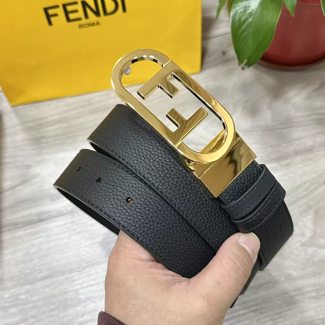 Fendi AAA Quality Belts In 3.5cm For Unisex Timeless 3645