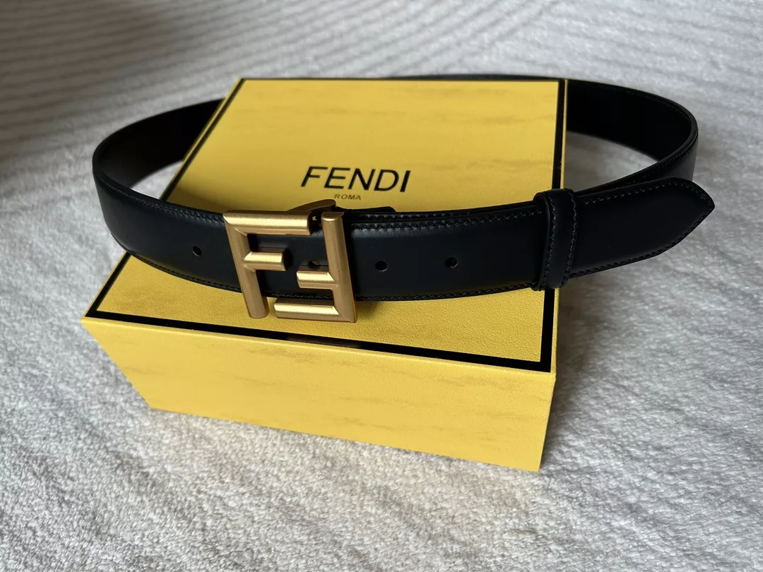 Fendi AAA Quality Belts In 3.5cm For Unisex WellDesigned 9509