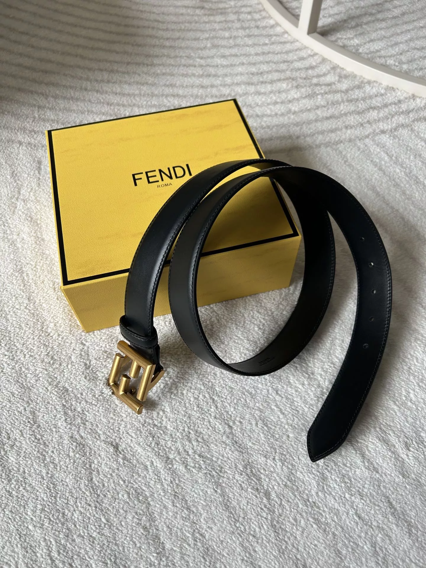 Fendi AAA Quality Belts In 3.5cm For Unisex WellDesigned 9509