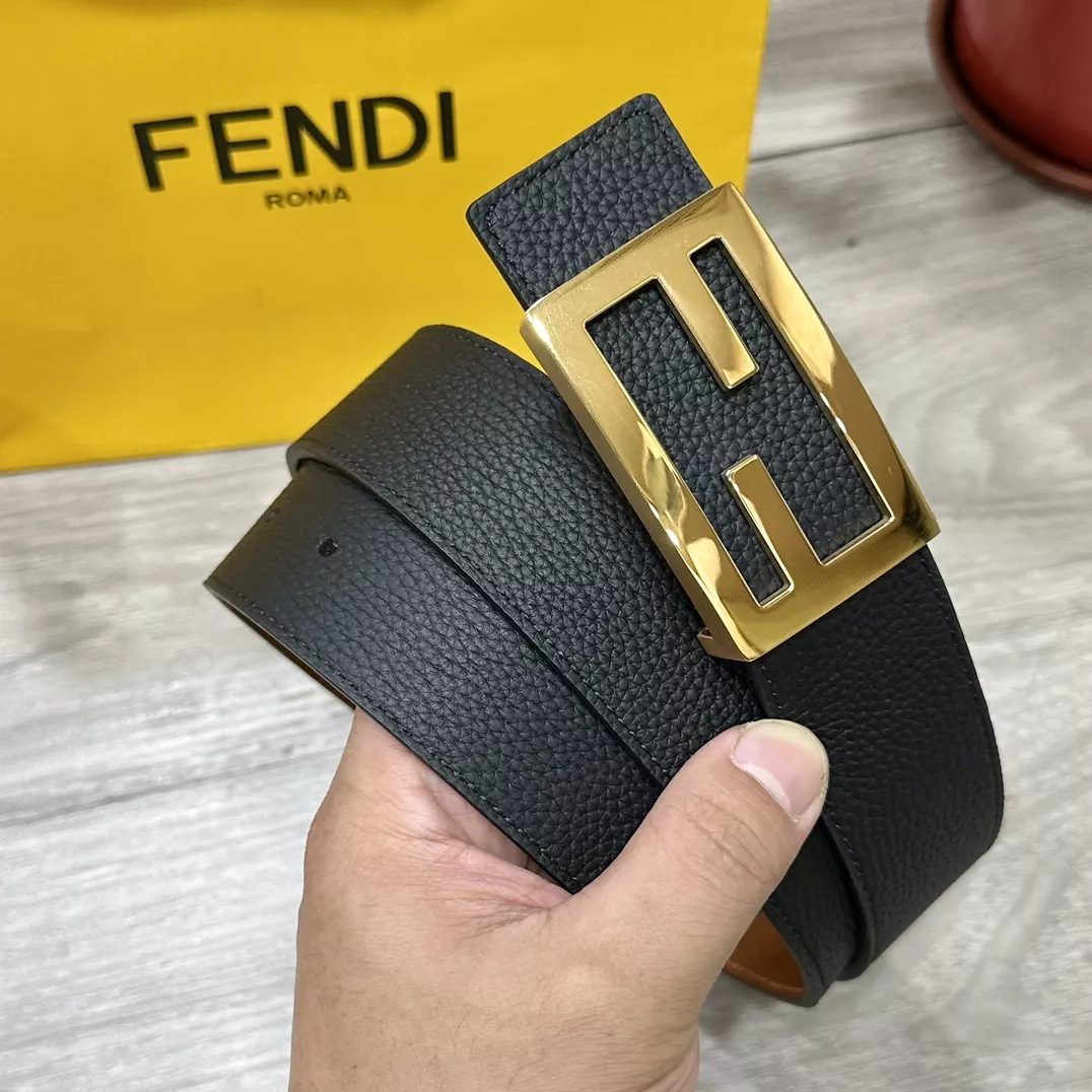 Fendi AAA Quality Belts In 4.0cm For Men AllSeason 7650
