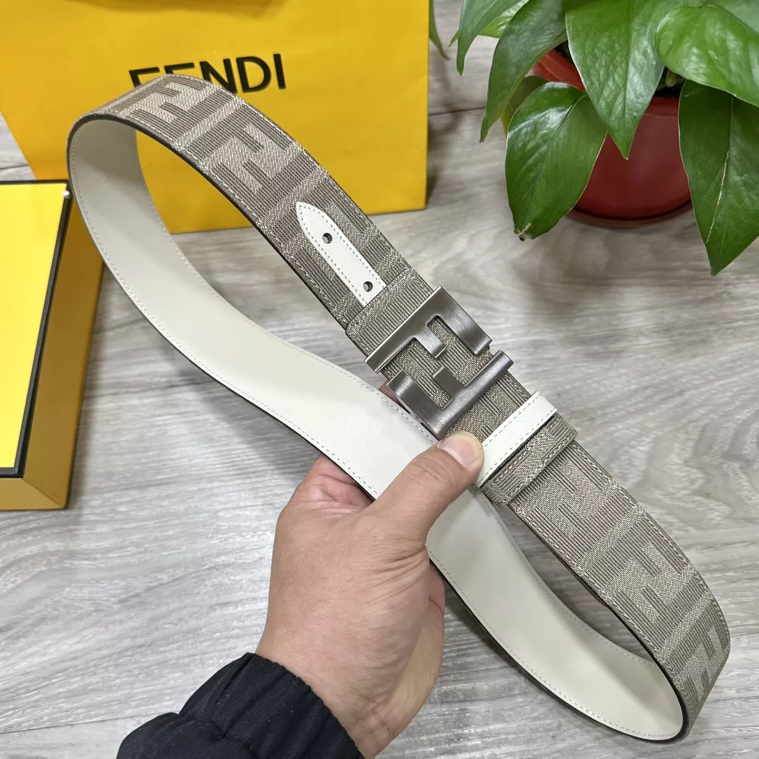 Fendi AAA Quality Belts In 4.0cm For Men AllSeason 8745