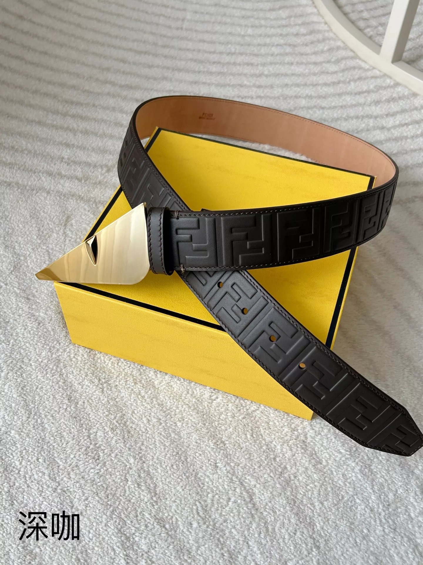 Fendi AAA Quality Belts In 4.0cm For Men Functional 8813