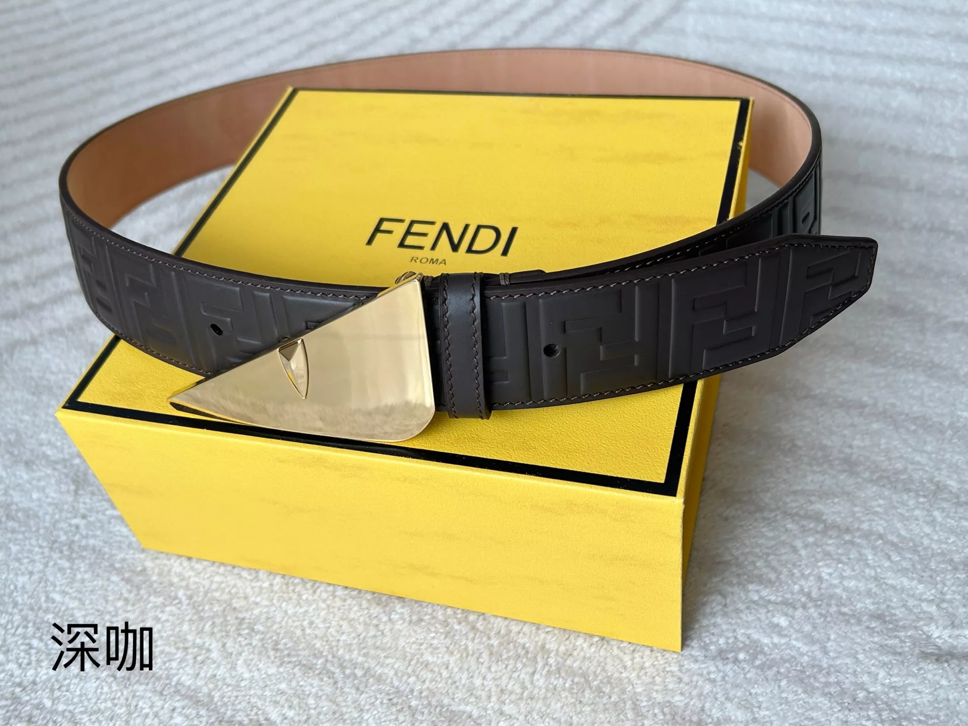 Fendi AAA Quality Belts In 4.0cm For Men Functional 8813
