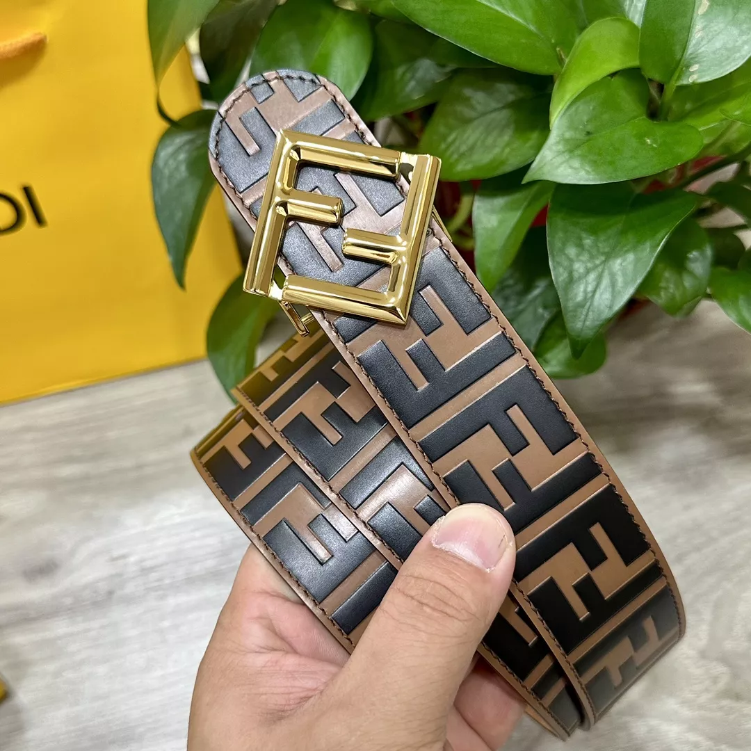 Fendi AAA Quality Belts In 4.0cm For Men GoodFit 7438