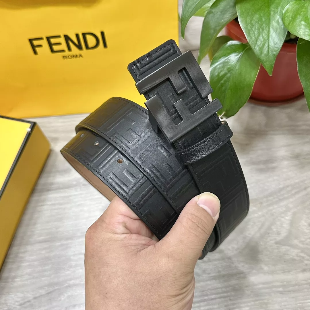 Fendi AAA Quality Belts In 4.0cm For Men Lightweight 4478