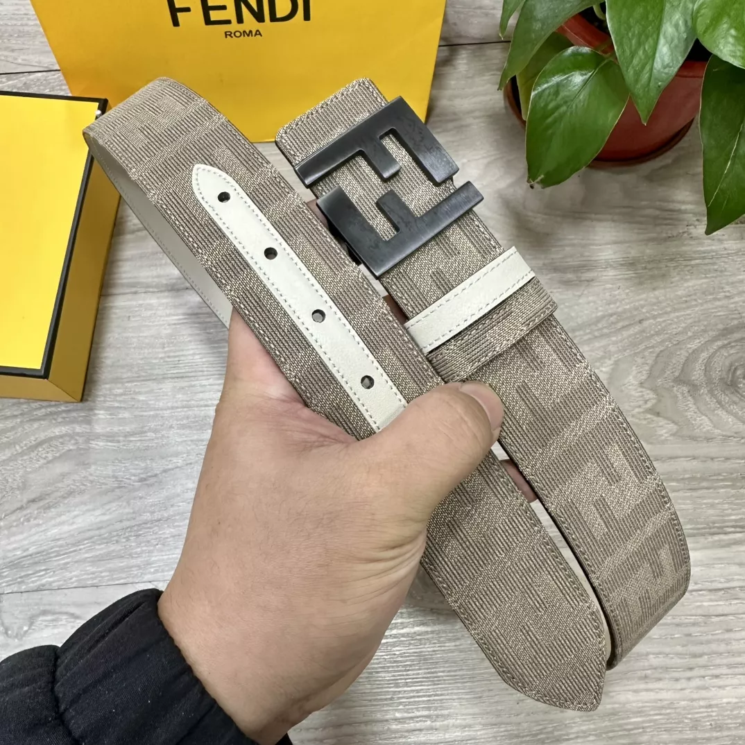 Fendi AAA Quality Belts In 4.0cm For Men Modern 9627