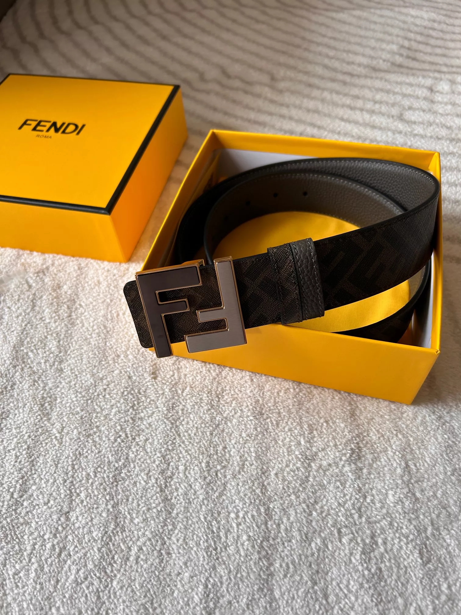 Fendi AAA Quality Belts In 4.0cm For Men Sophisticated 5745