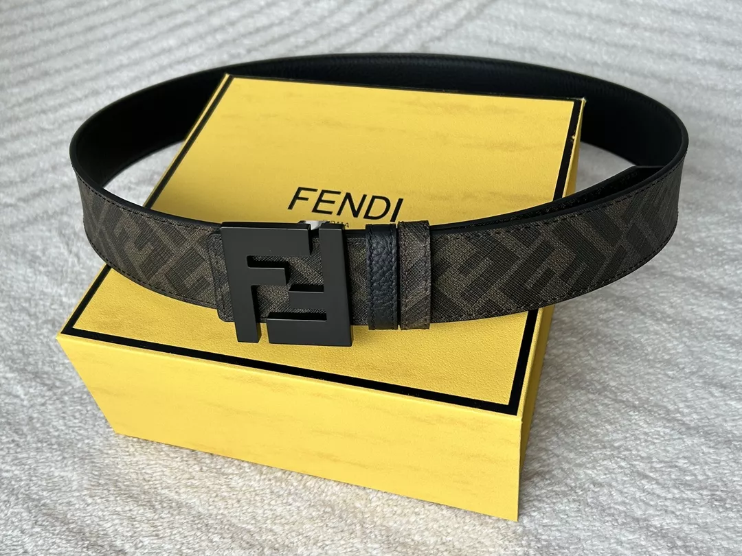 Fendi AAA Quality Belts In 4.0cm For Men Versatile 3936