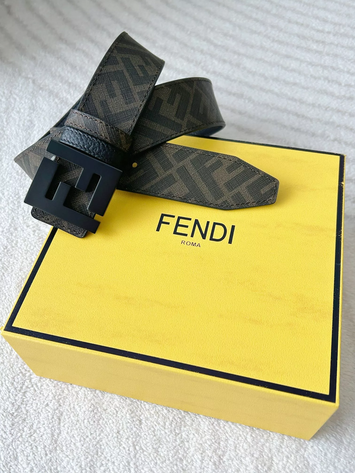 Fendi AAA Quality Belts In 4.0cm For Men Versatile 3936