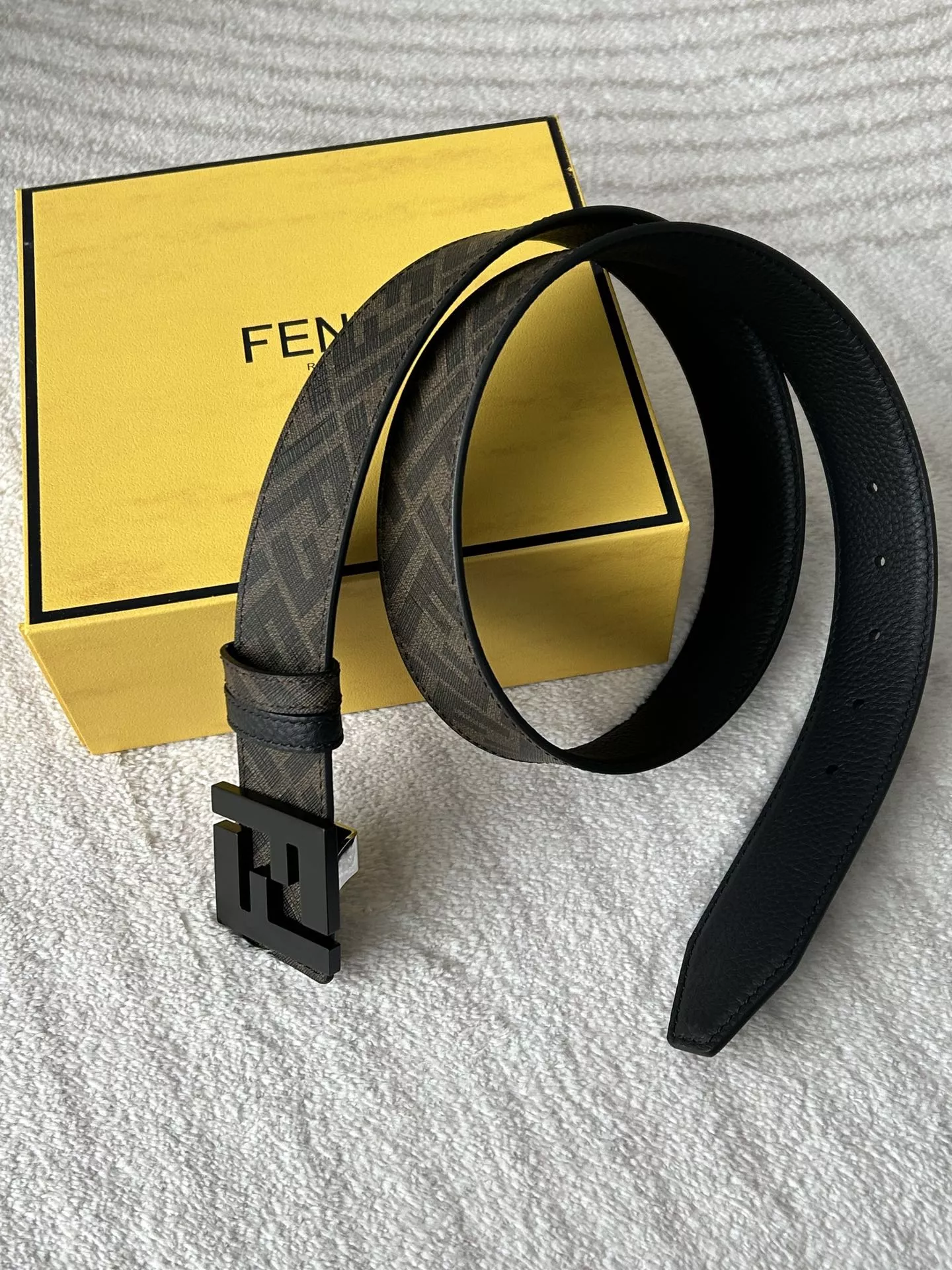 Fendi AAA Quality Belts In 4.0cm For Men Versatile 3936