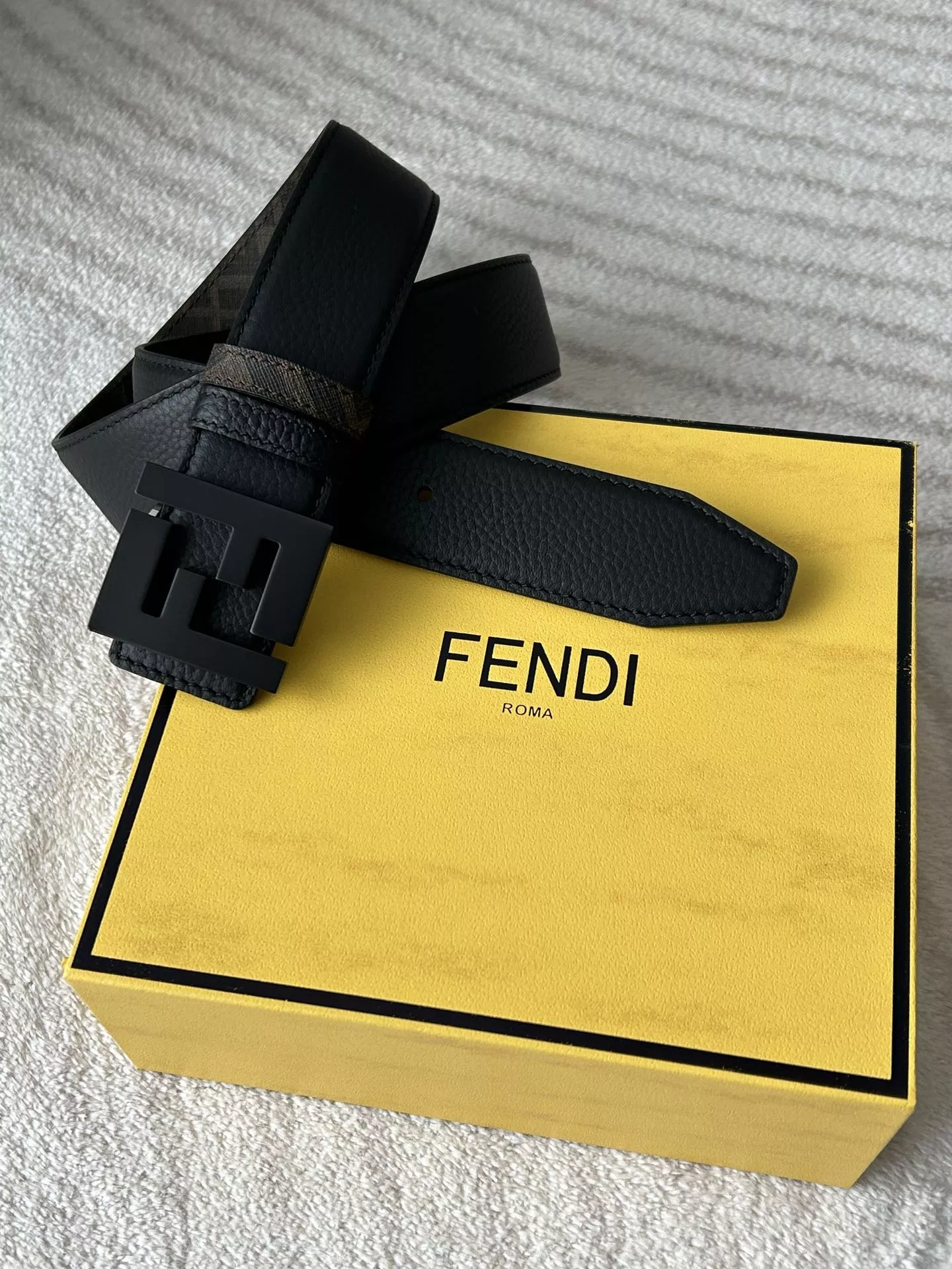 Fendi AAA Quality Belts In 4.0cm For Men Versatile 3936