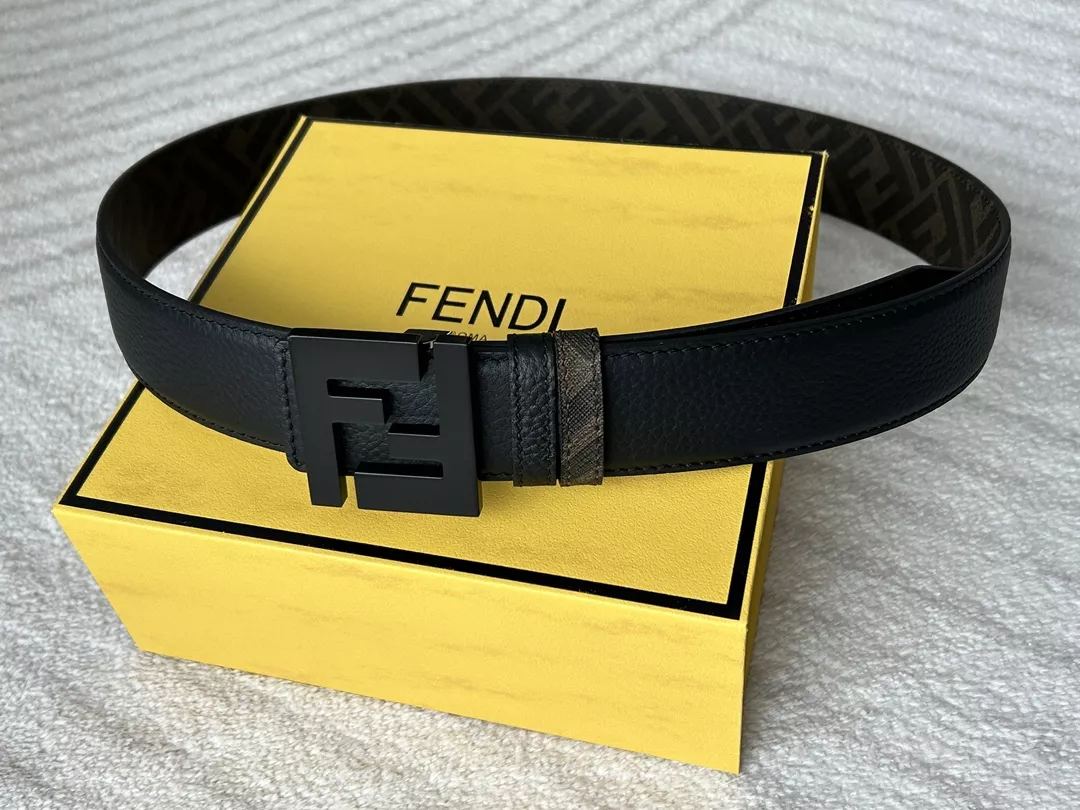 Fendi AAA Quality Belts In 4.0cm For Men Versatile 3936