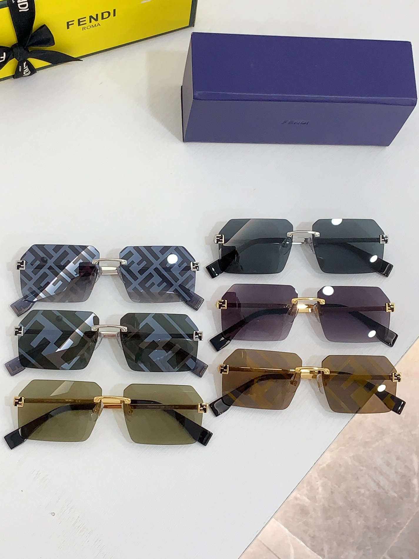 Fendi AAA Quality Sunglasses Breathable 5111